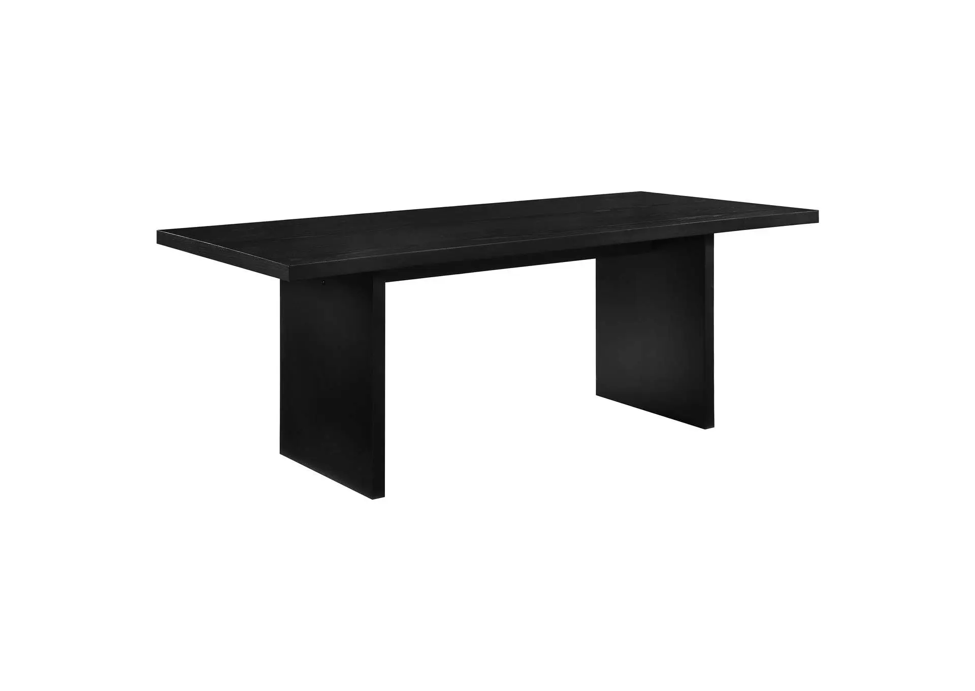Decker 82-inch Rectangular Wood Dining Table Black