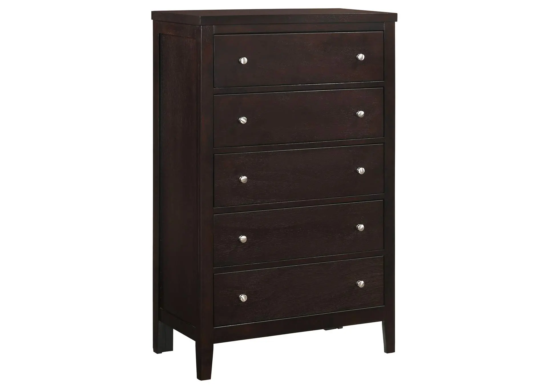 Carlton 5-drawer Bedroom Chest Cappuccino