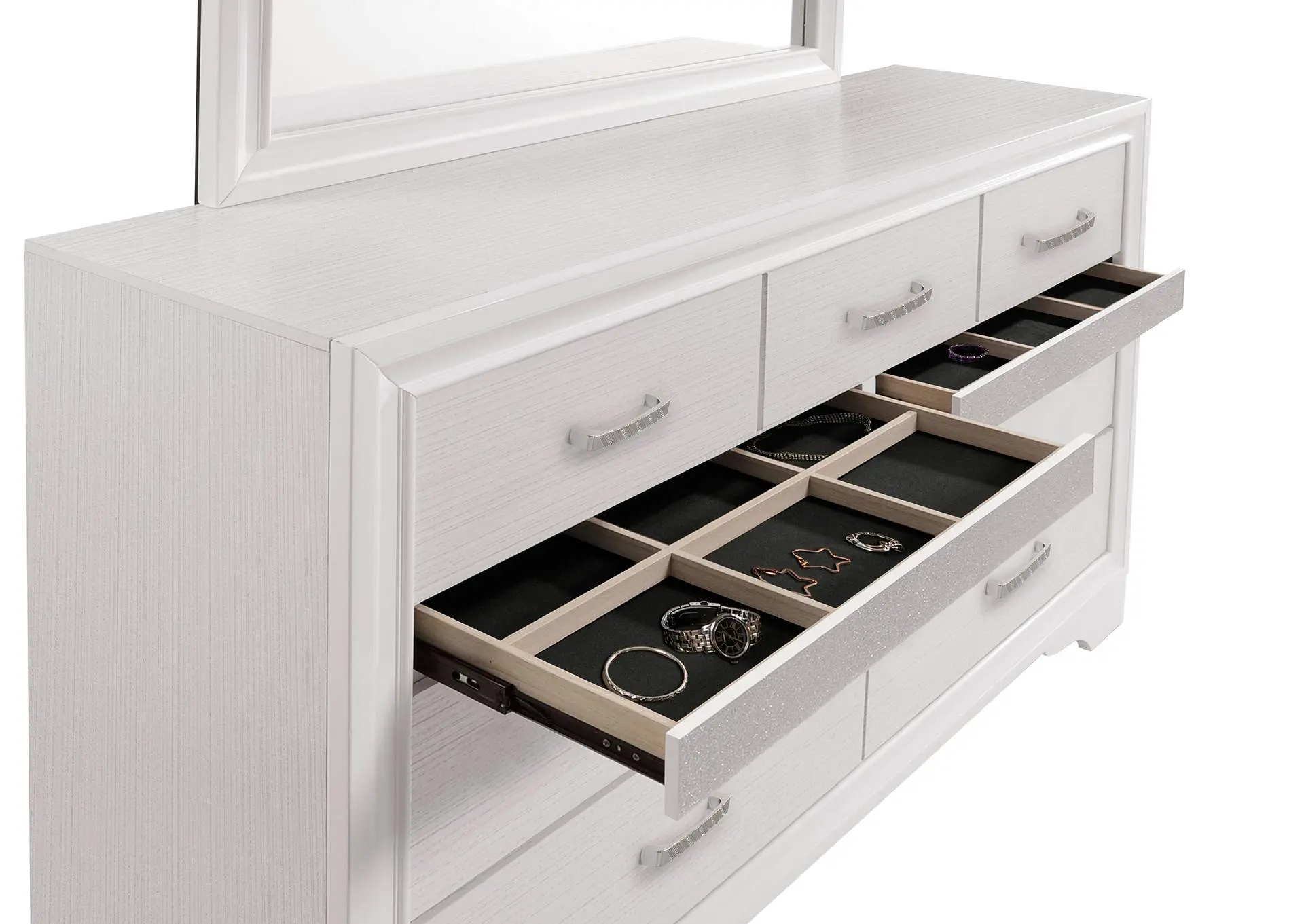 Miranda 9-drawer Dresser White — view 10