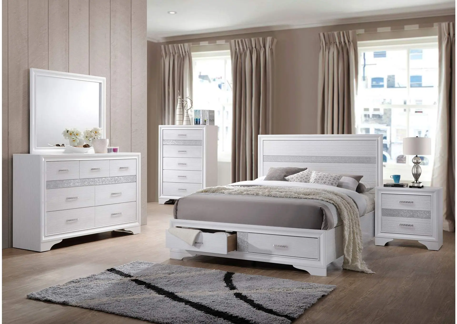 Miranda 9-drawer Dresser White — view 13