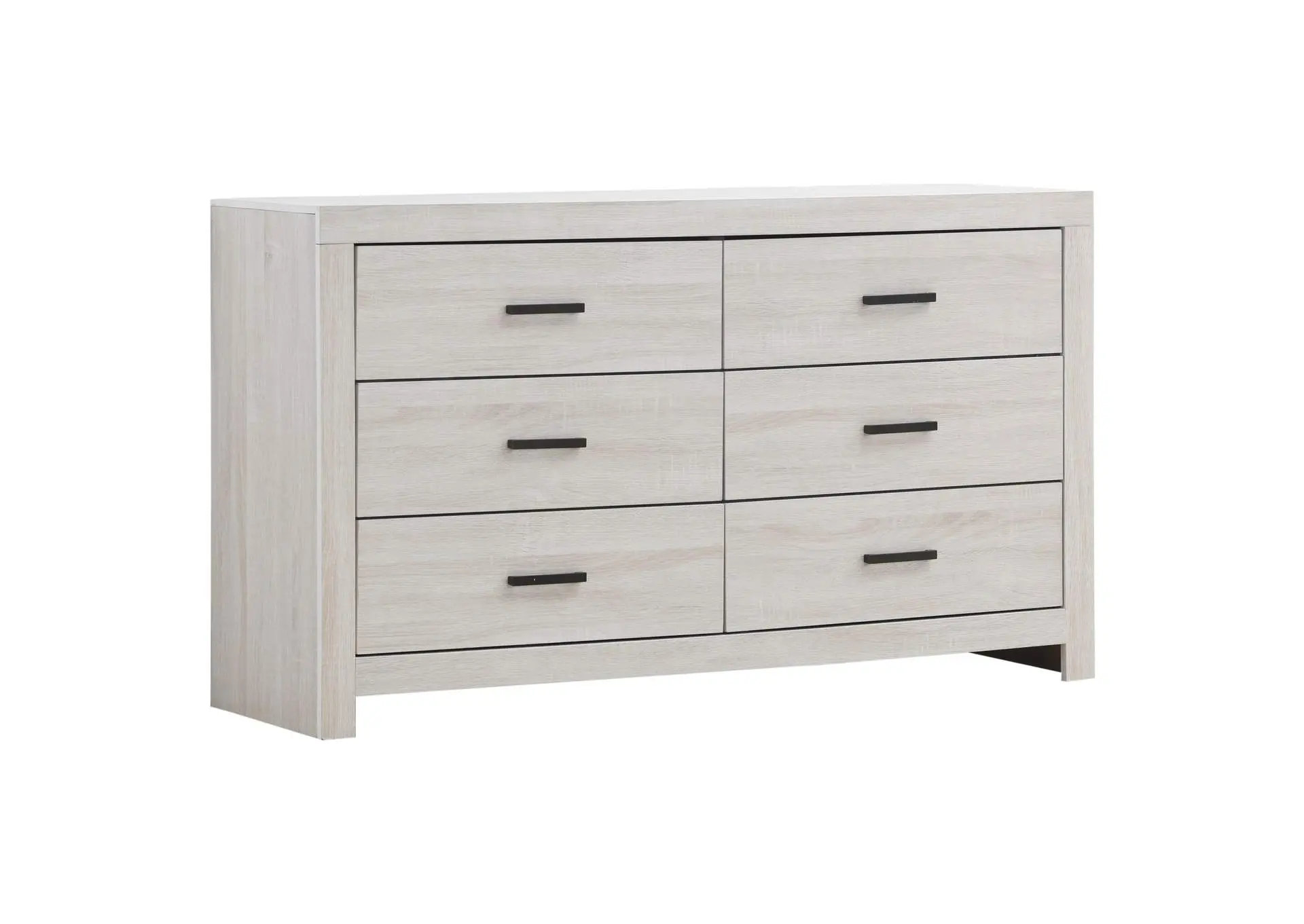 Brantford 6-drawer Dresser Coastal White
