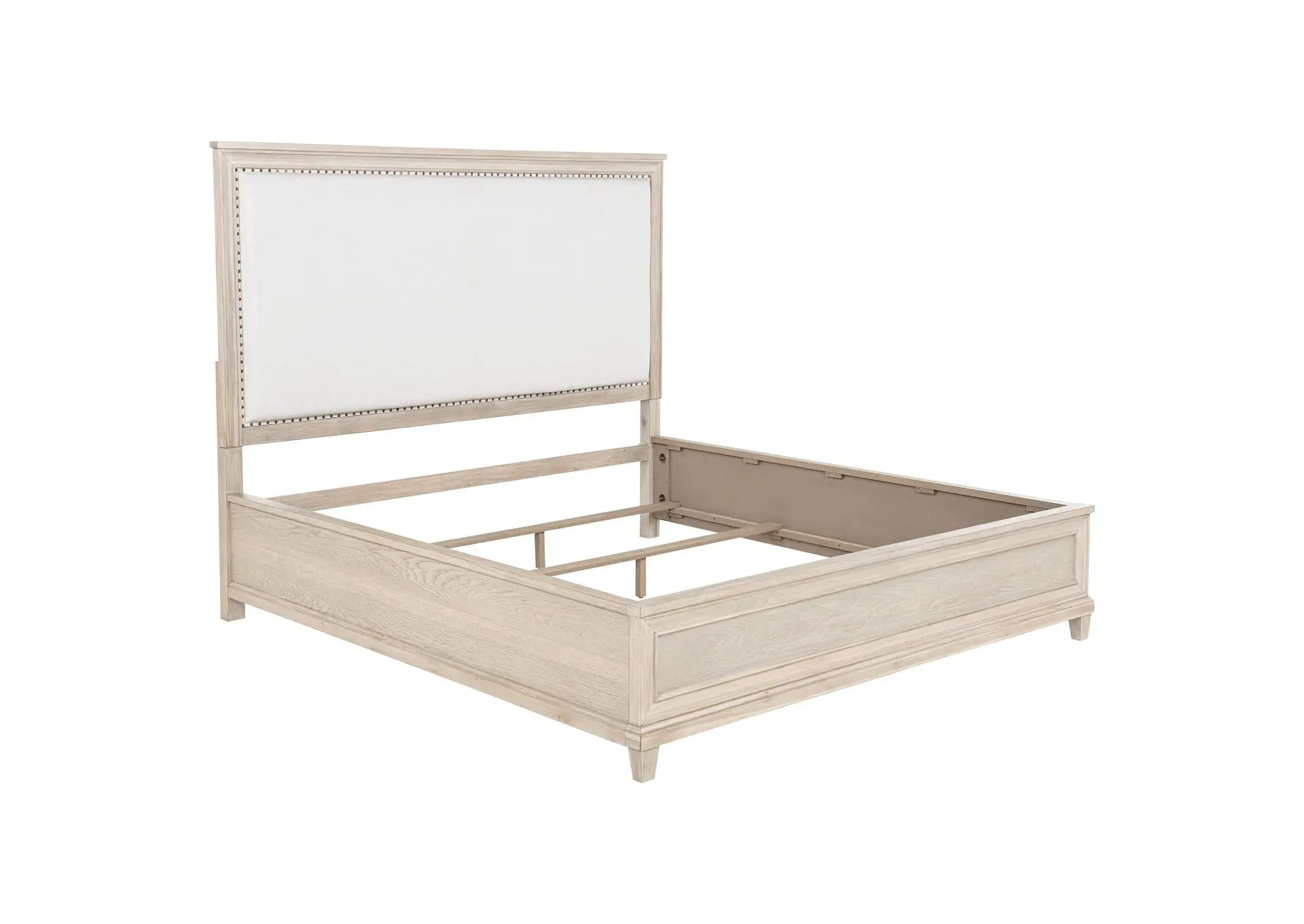 Pembroke 66-inch California King Panel Bed Washed Oak