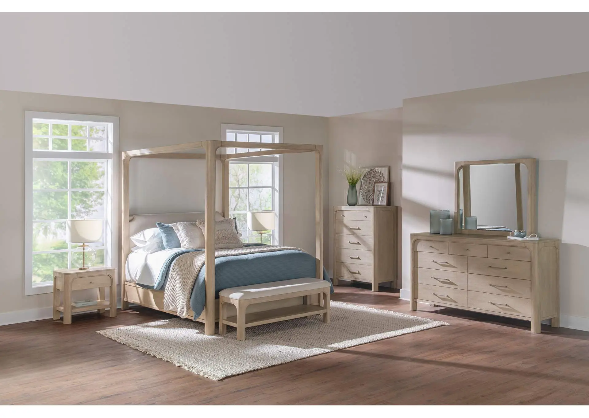 Solano 5-piece Queen Bedroom Set Weathered Mango