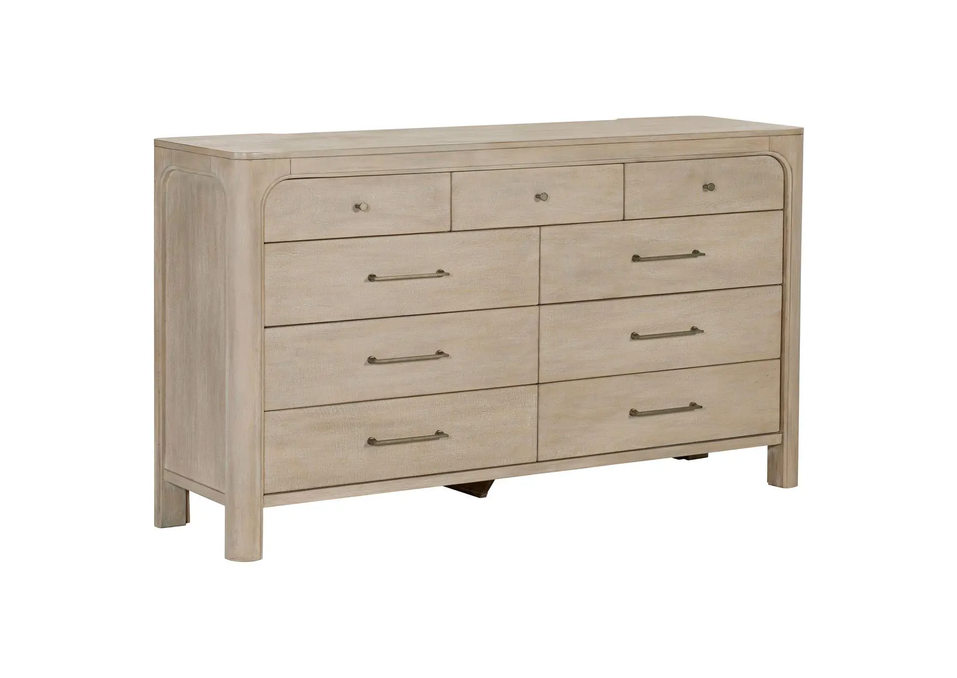 Solano 9-drawer Bedroom Dresser Cabinet Weathered Mango