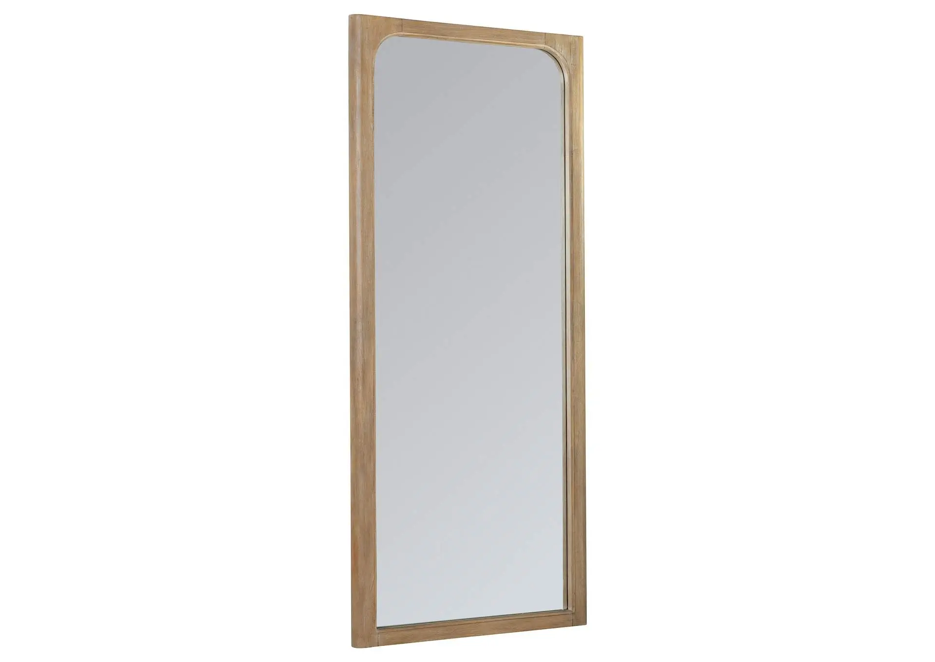 Solano 80-inch Full Length Floor Mirror Weathered Mango