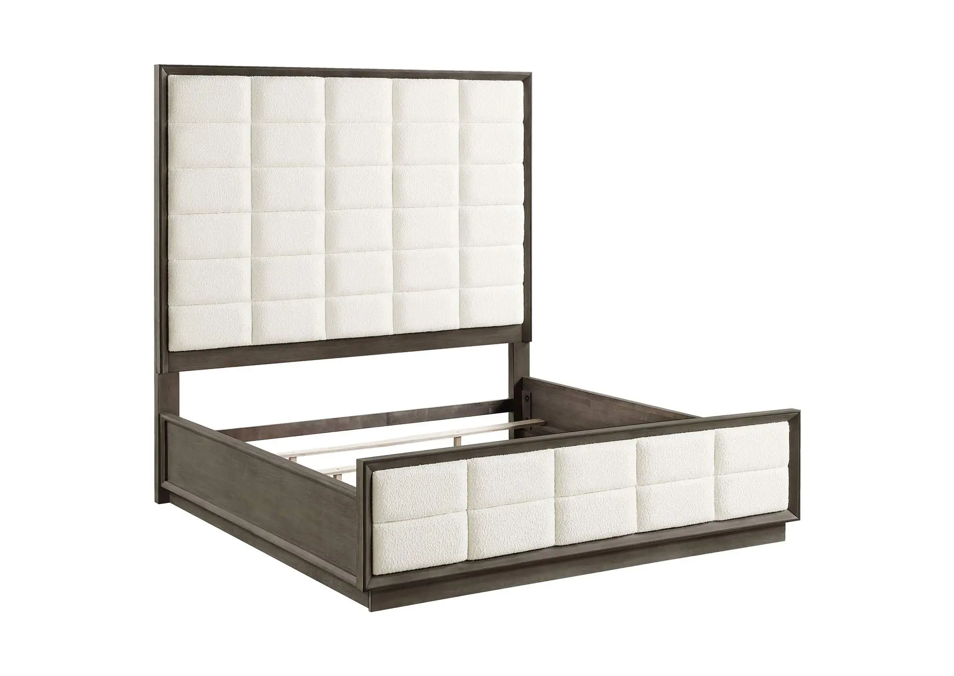 Durango 80-inch Eastern King Panel Bed Taupe Oak