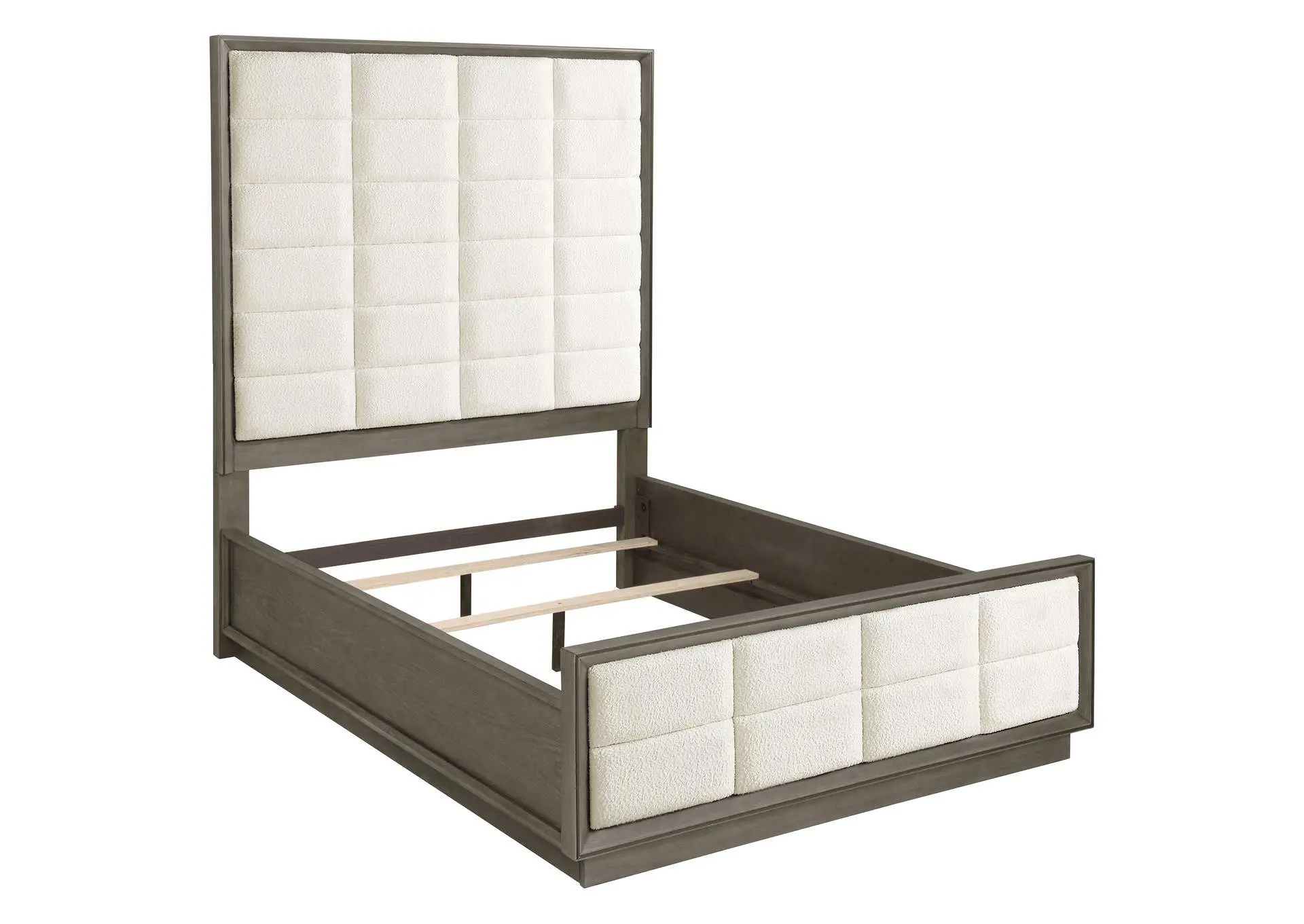 Durango 80-inch Queen Panel Bed Taupe Oak
