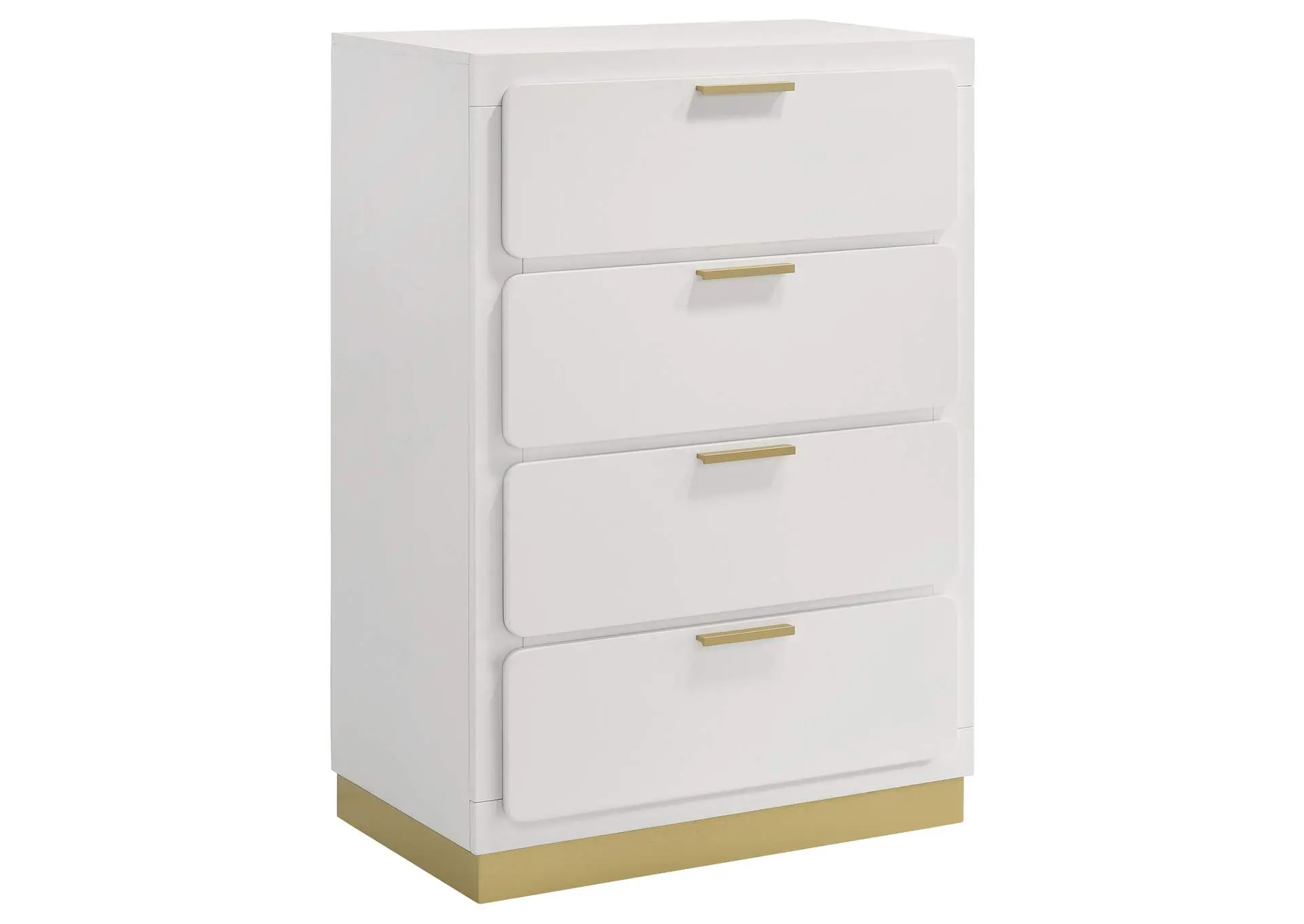 Caraway 4-drawer Bedroom Chest White