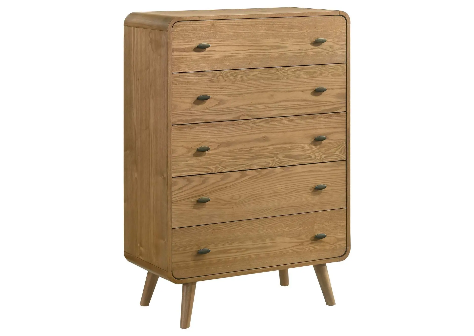 Robyn 5-drawer Bedroom Chest of Drawers Light Ash