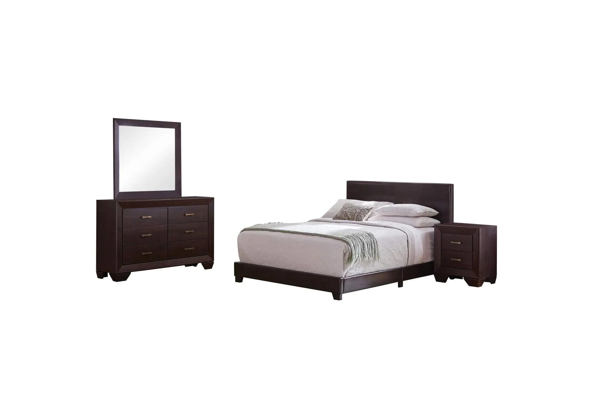 Dorian 4-piece Queen Bedroom Set Dark Cocoa