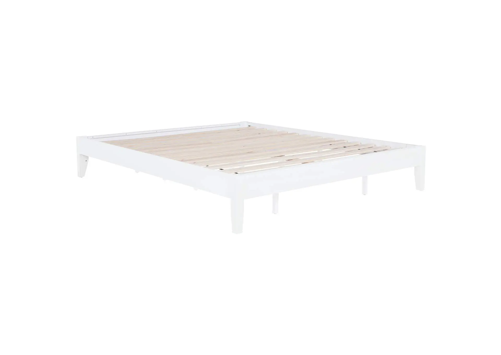 Hounslow Eastern King Universal Platform Bed White