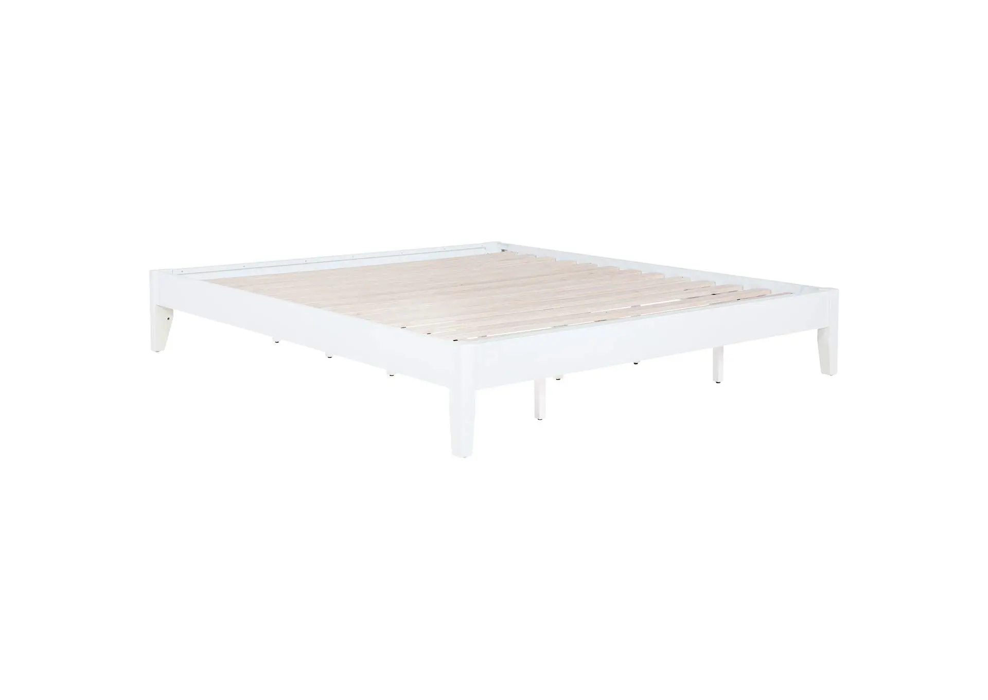Hounslow California King Universal Platform Bed White