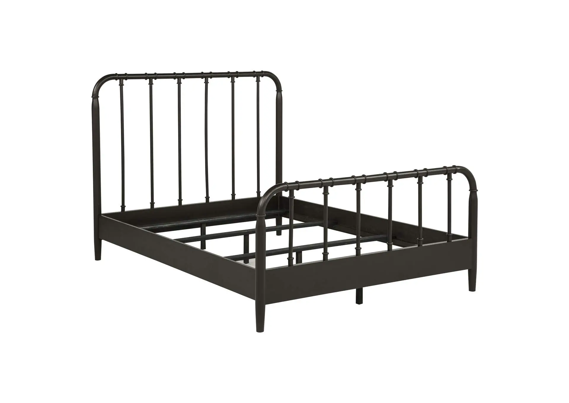 Rocco All Wood Water Pipe Open Frame Full Bed Dark Bronze