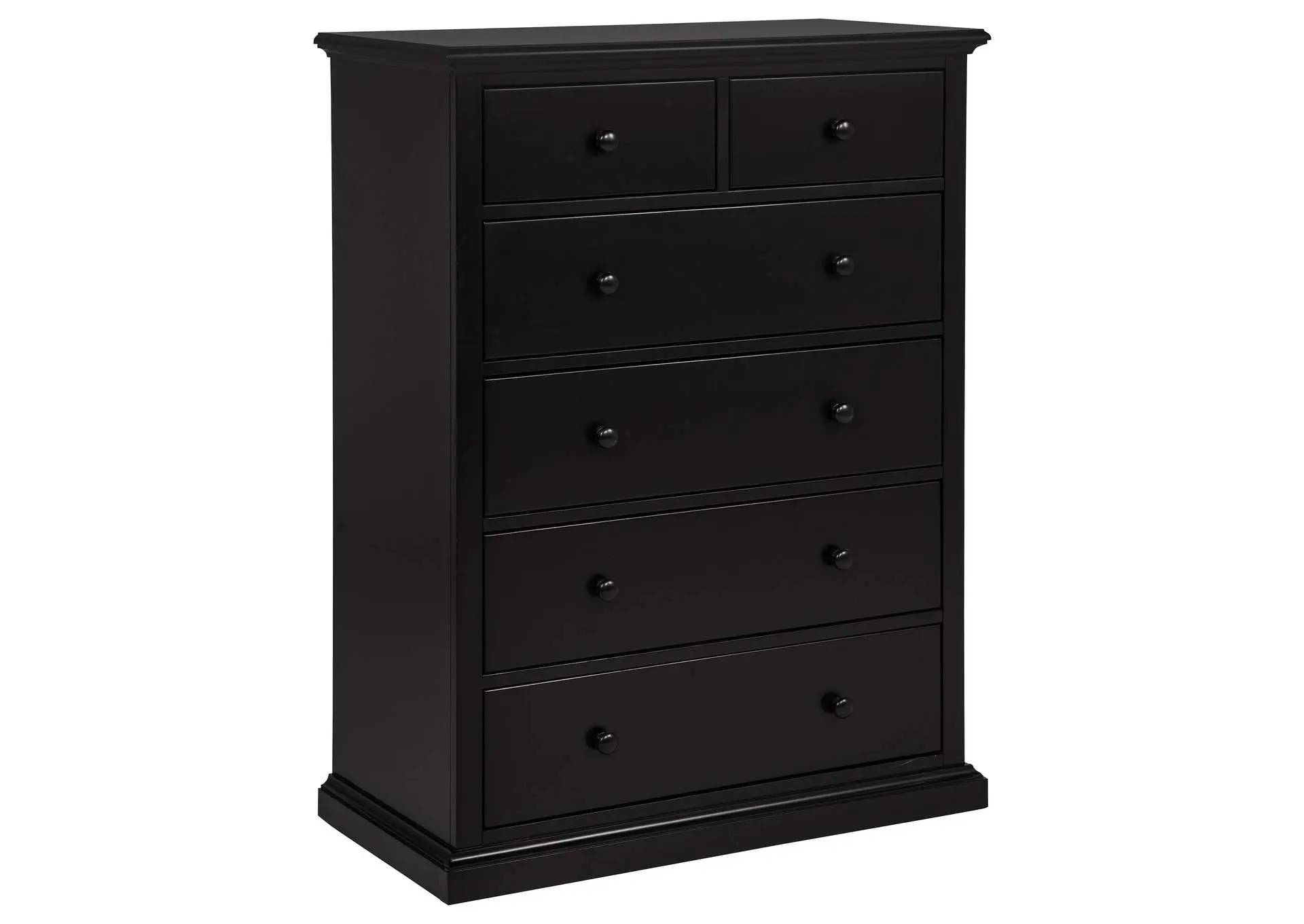 Sumerlin 6-drawer Bedroom Chest of Drawers Black