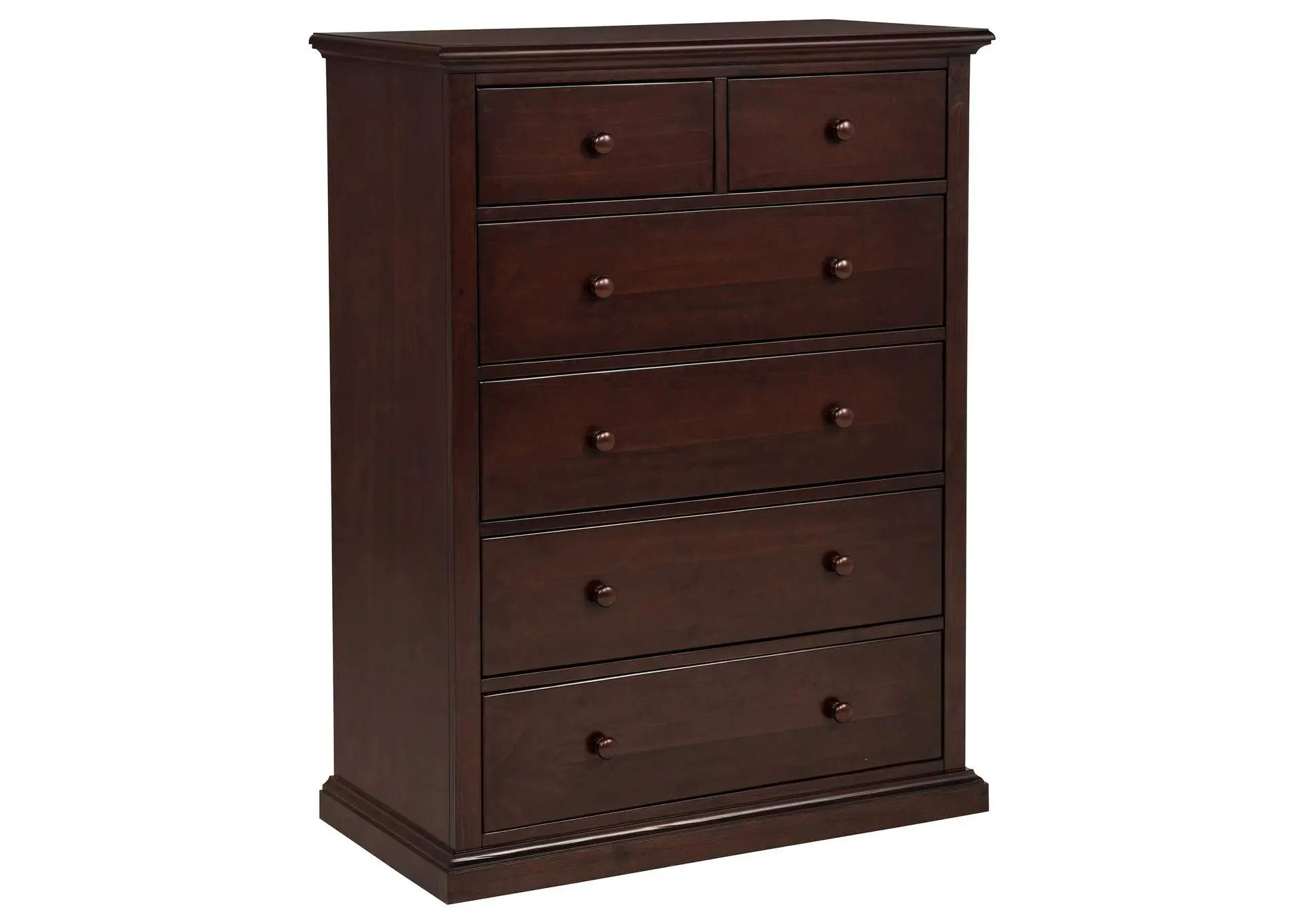 Sumerlin 6-drawer Bedroom Chest of Drawers Cappuccino