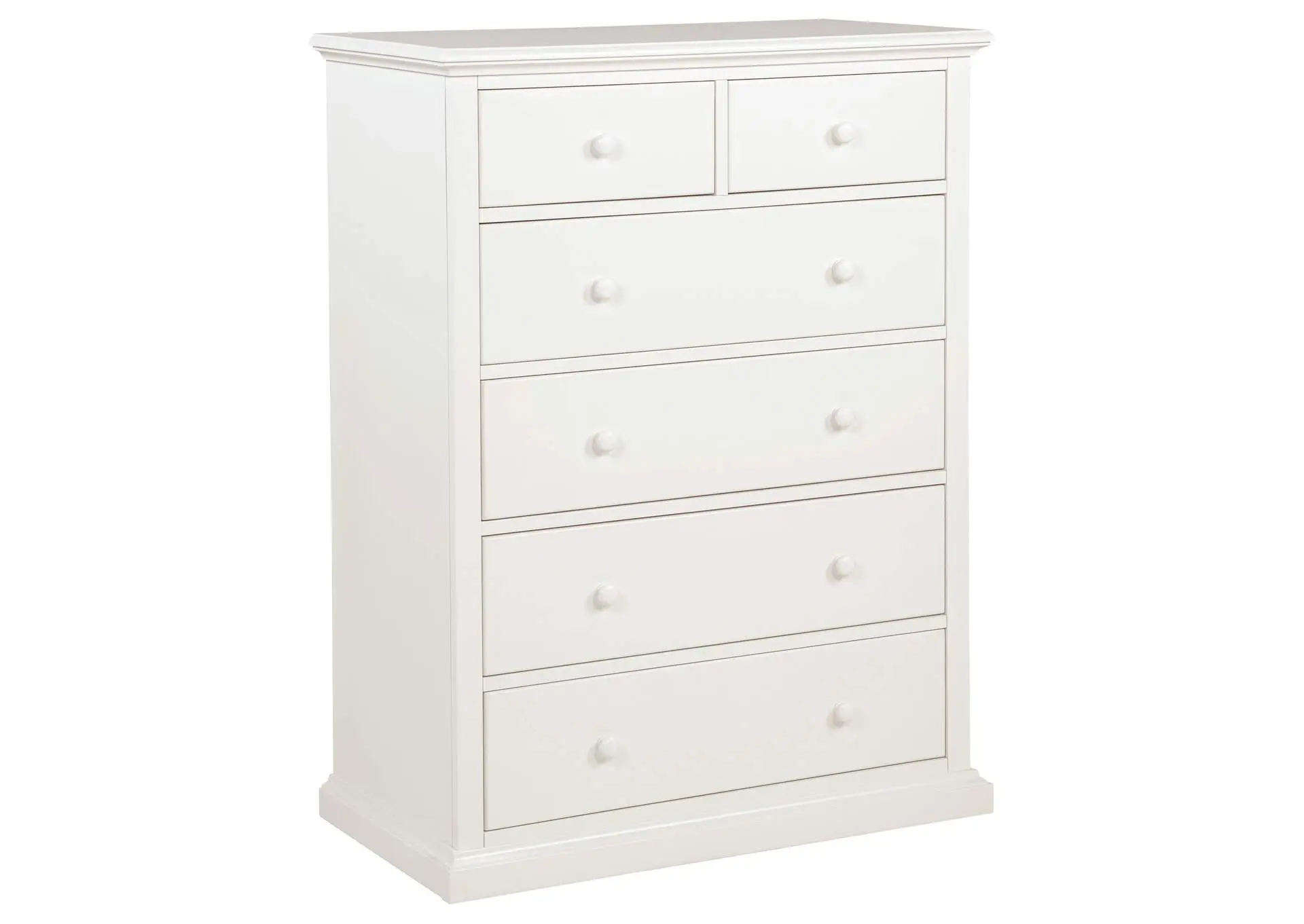 Sumerlin 6-drawer Bedroom Chest of Drawers White