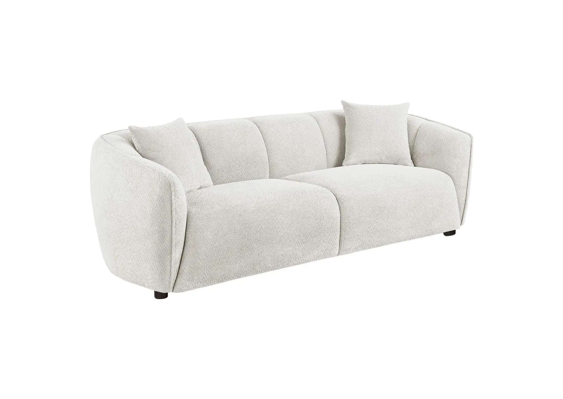 Aleisha Fabric Upholstered Sofa Sand
