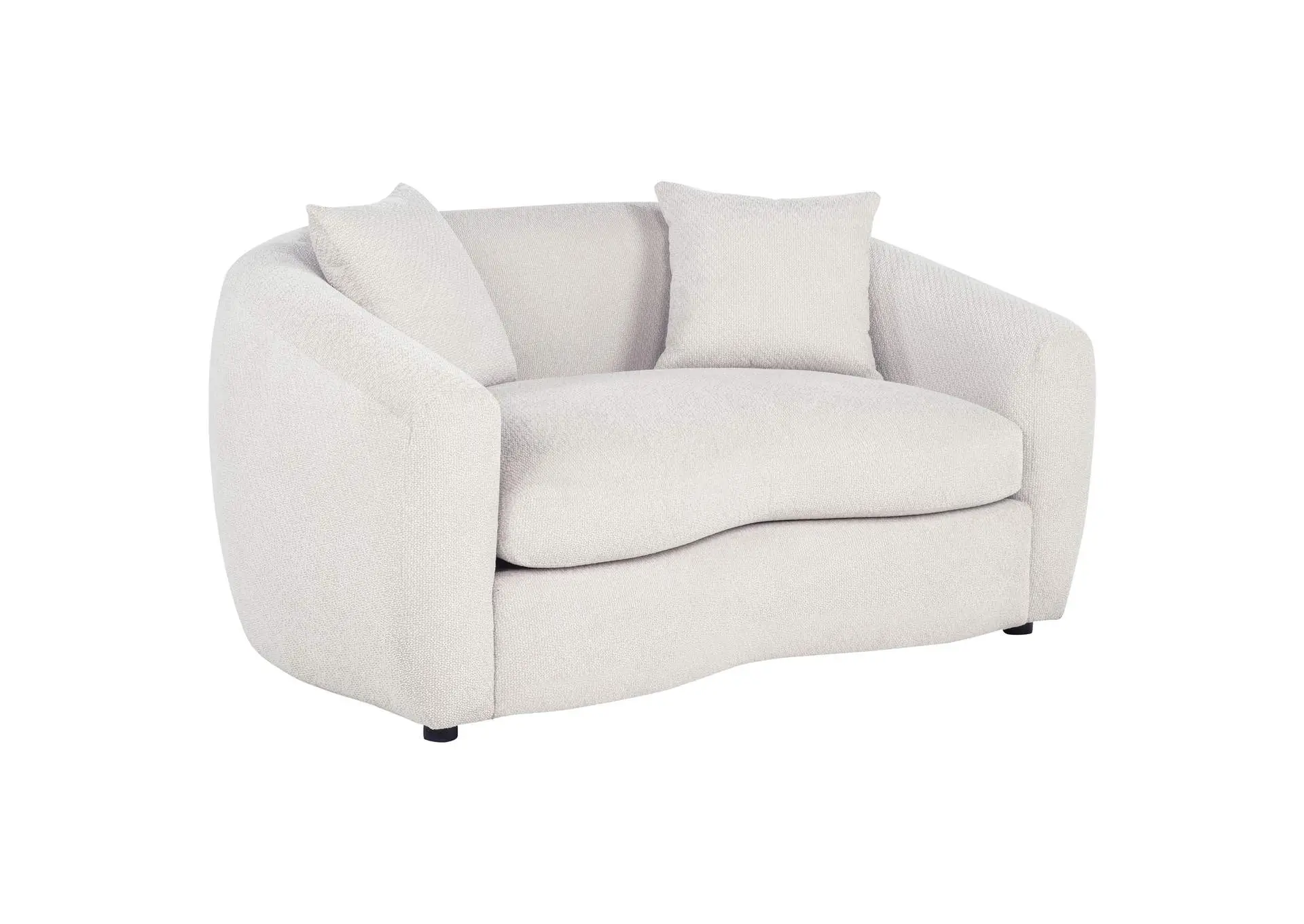 Isabella Fabric Upholstered Loveseat Sand