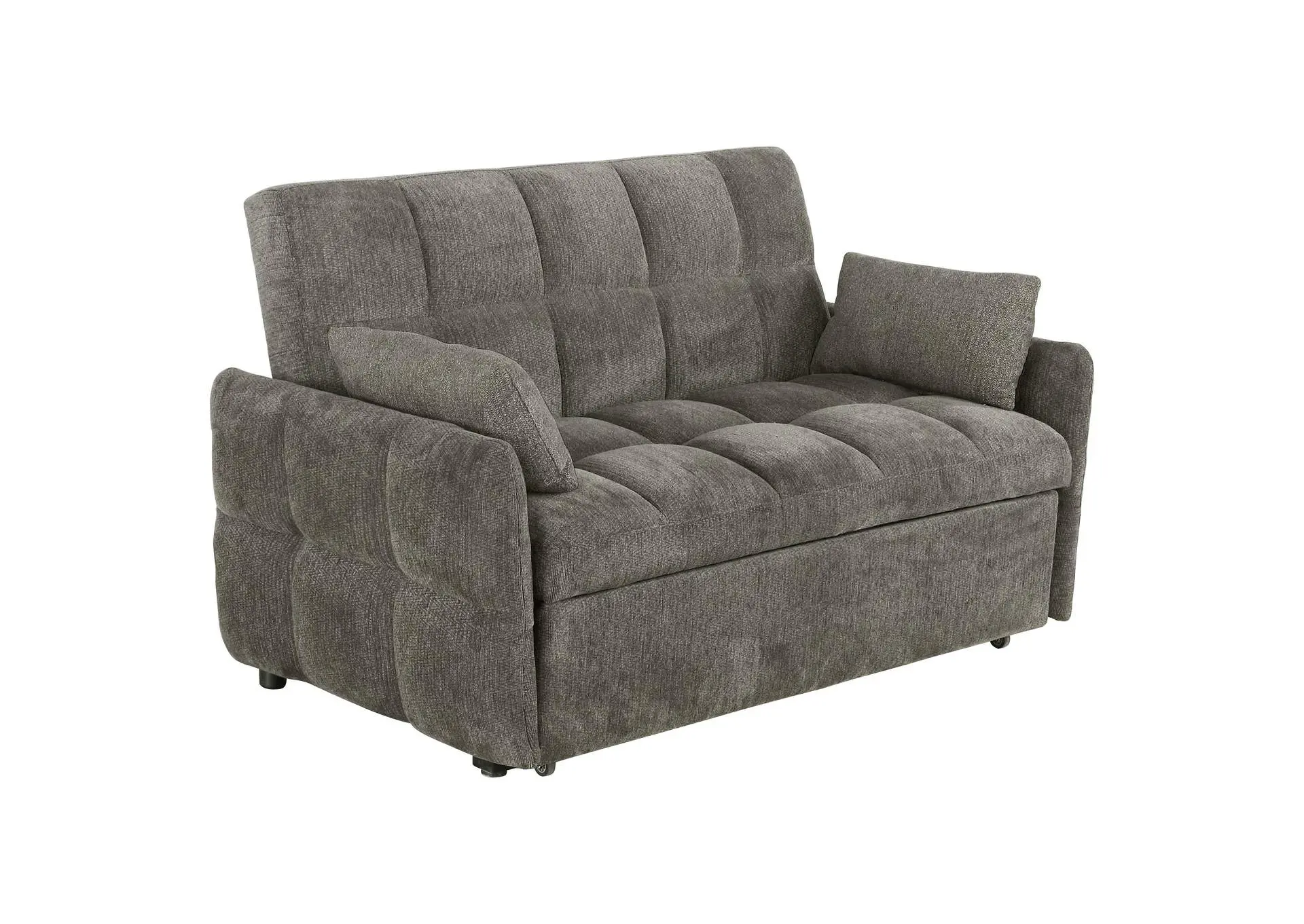 Cotswold Upholstered Convertible Sleeper Sofa Bed Dark Grey