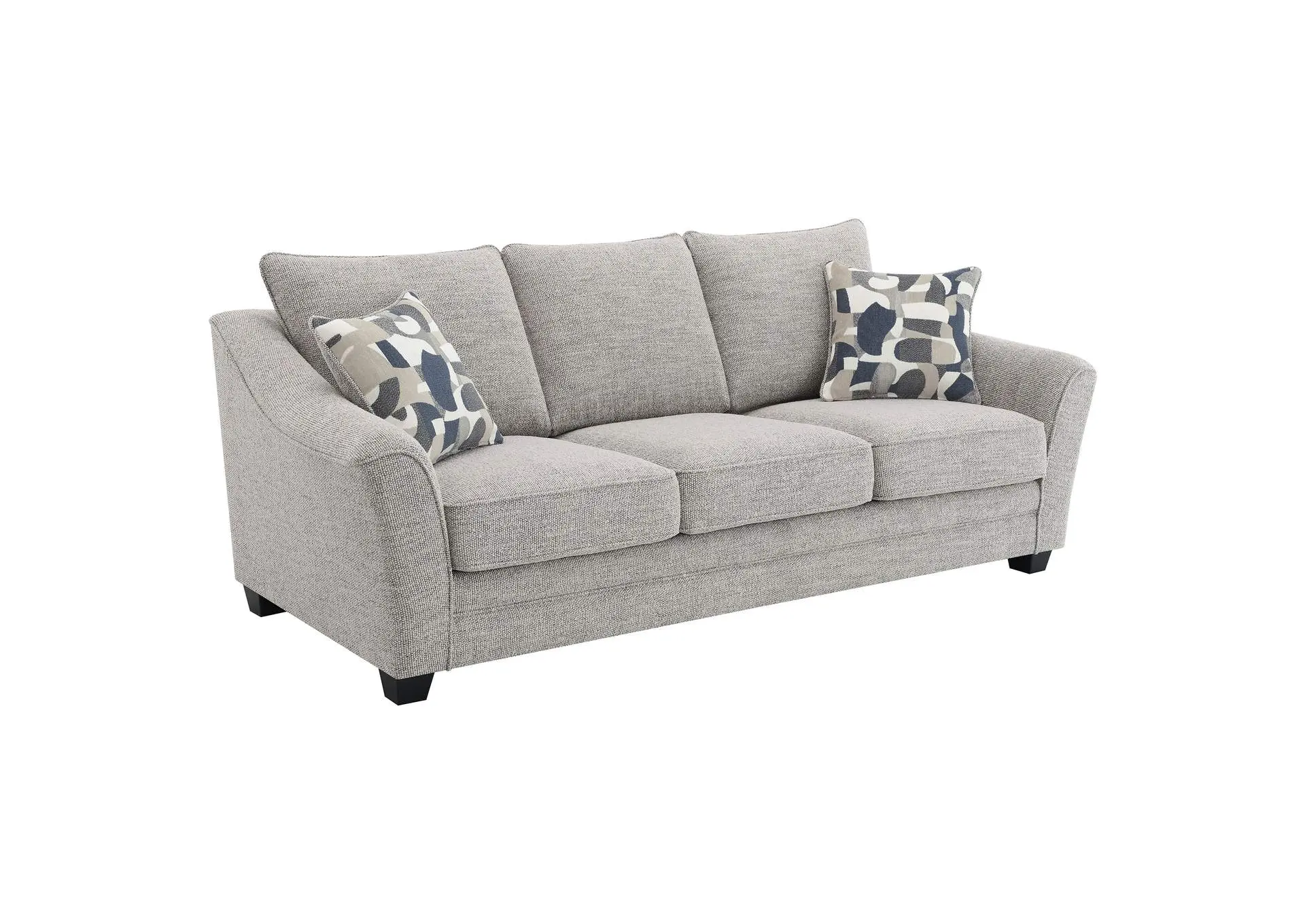 Tomkins Boucle Upholstered Sofa Light Grey