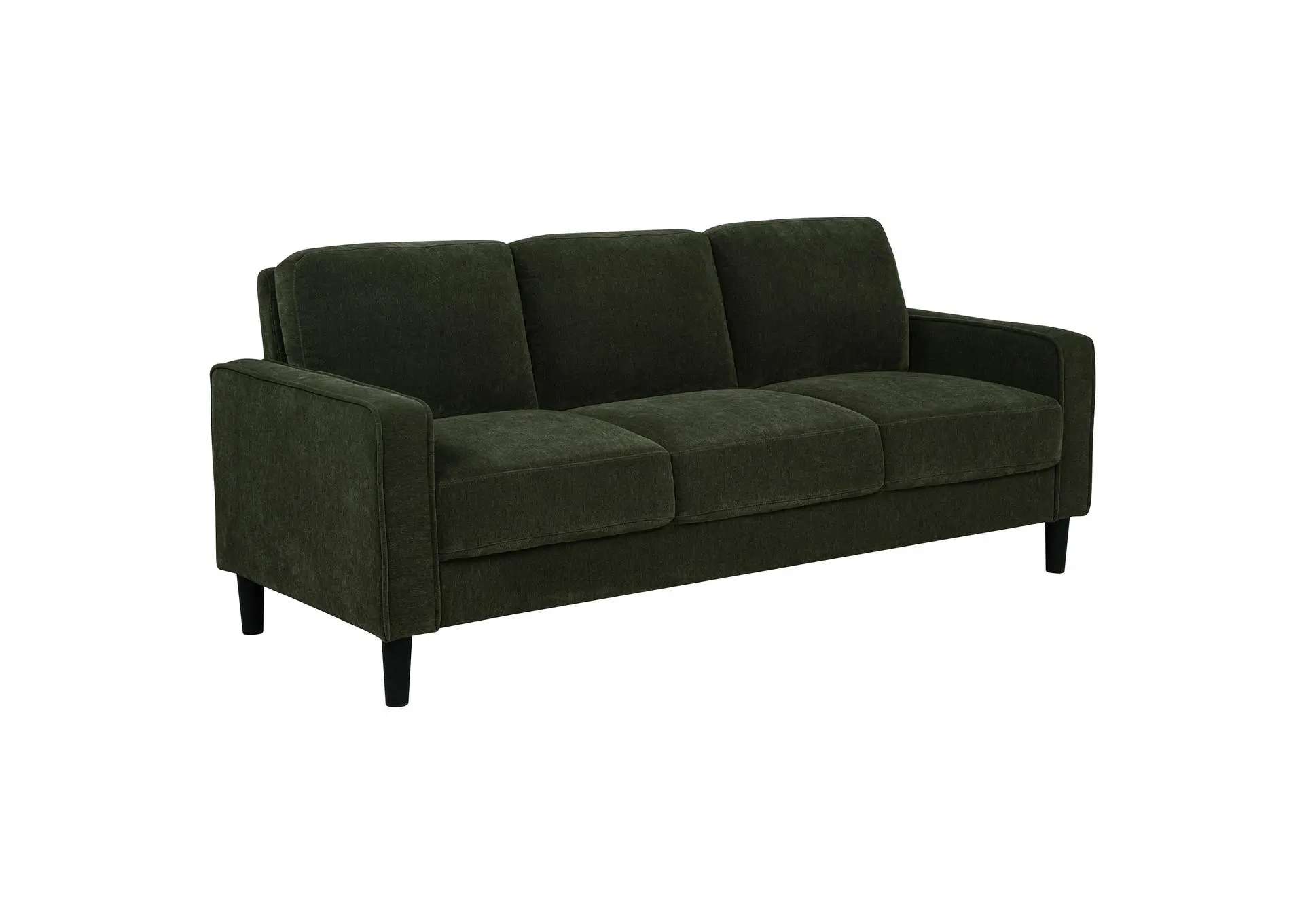 Ruth 77-inch Fabric Upholstered Track Arm Sofa Matcha Green
