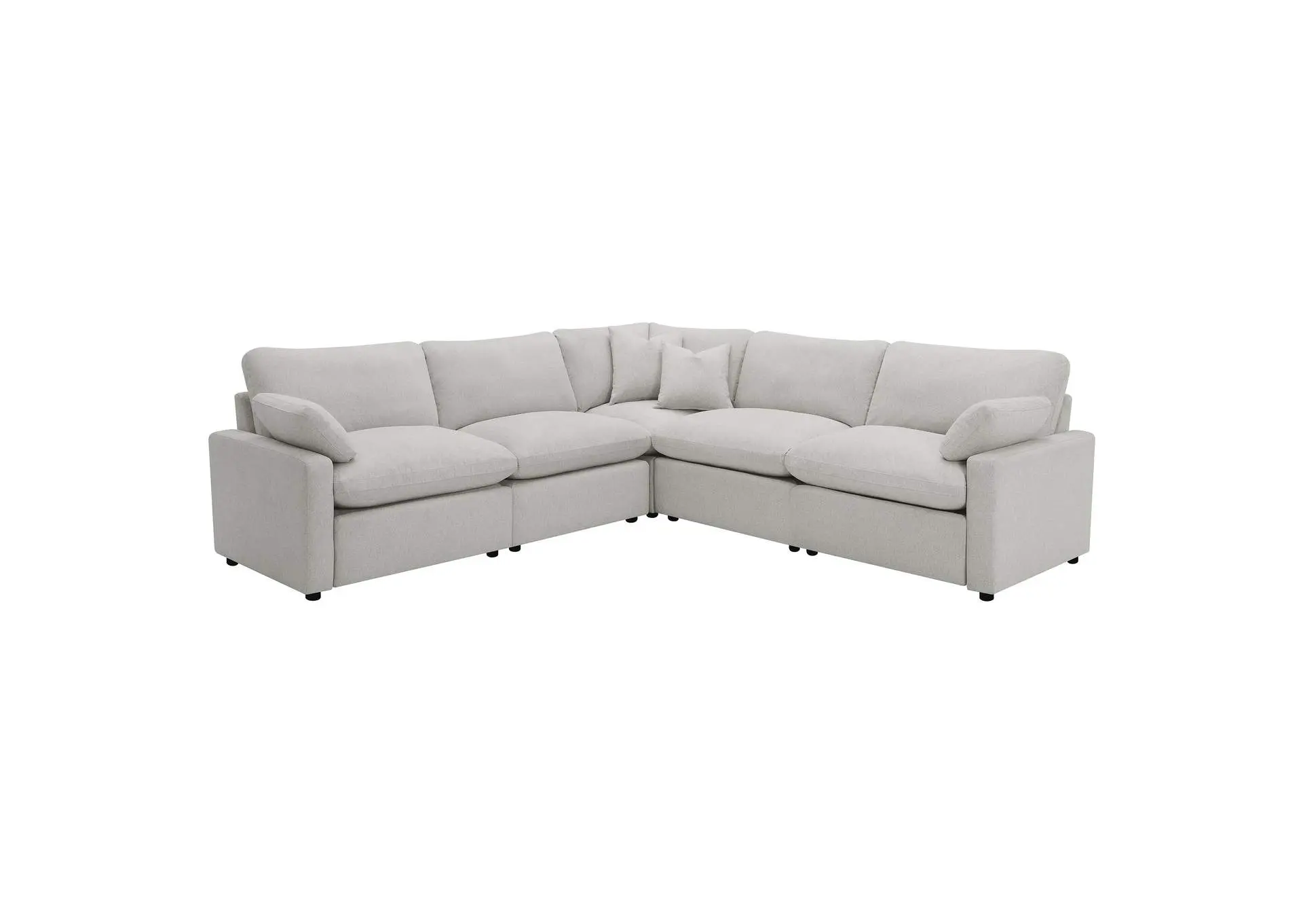 Collins 5-piece Modular Power Reclining Sectional Grey