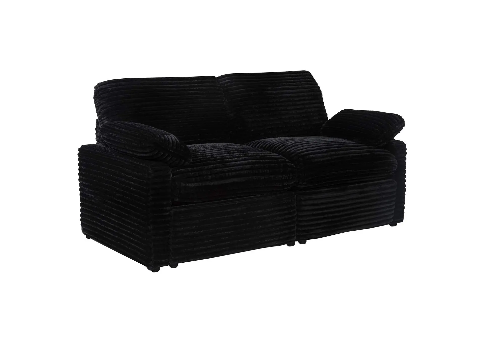 Collins Modular Power Loveseat Black