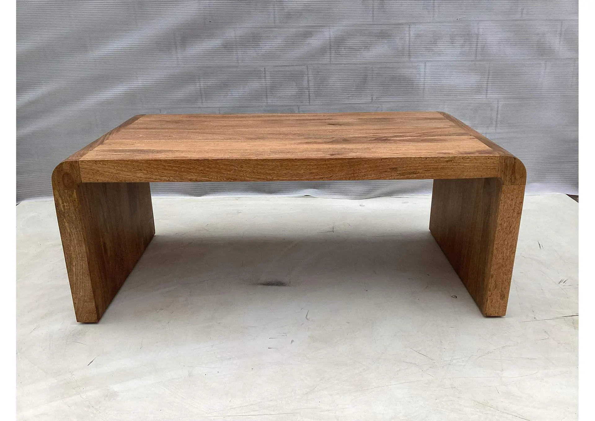 Booker Rectangular Mango Wood Coffee Table Natural