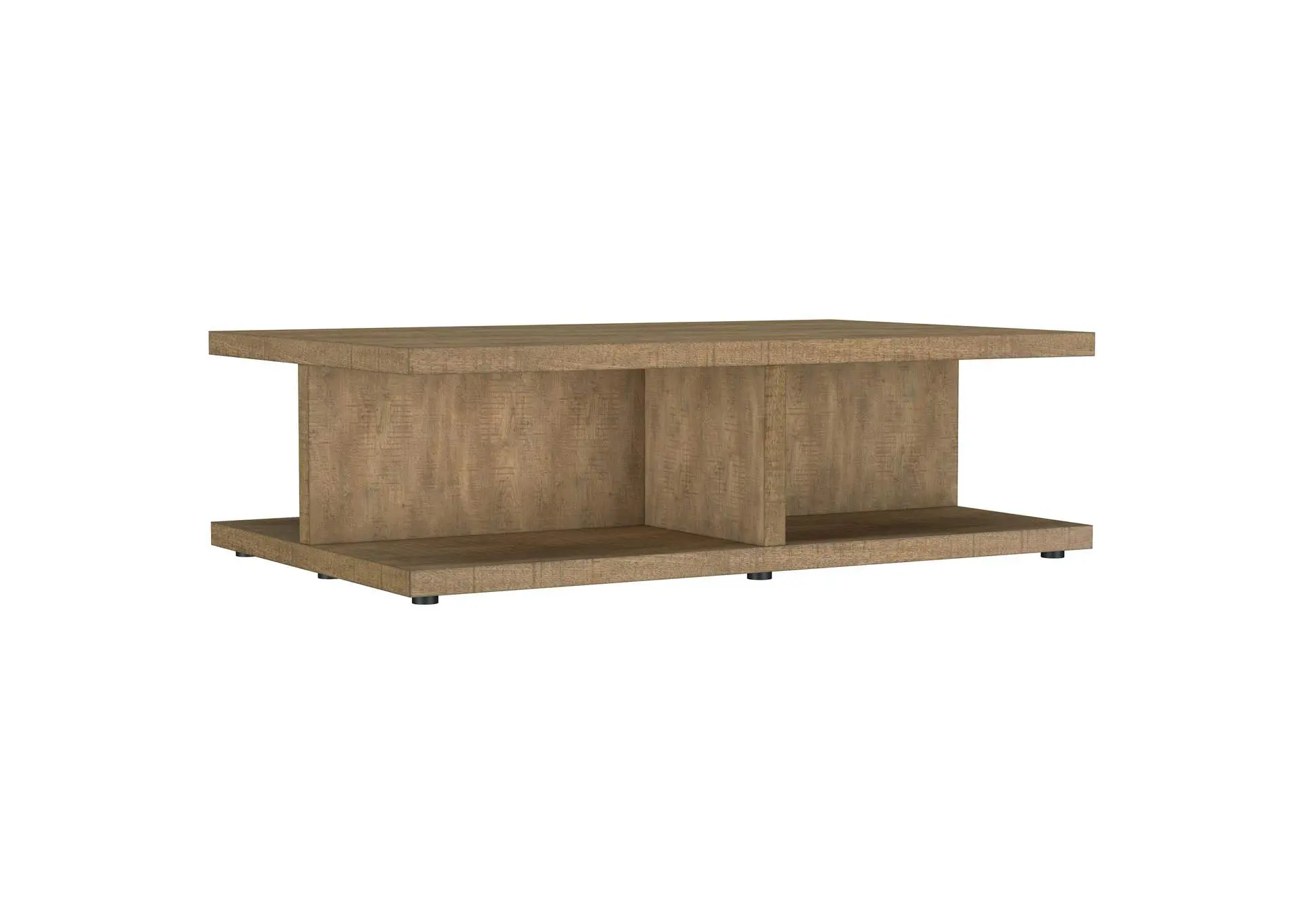 Cortona Square Engineered Wood Cocktail Coffee Table Mango