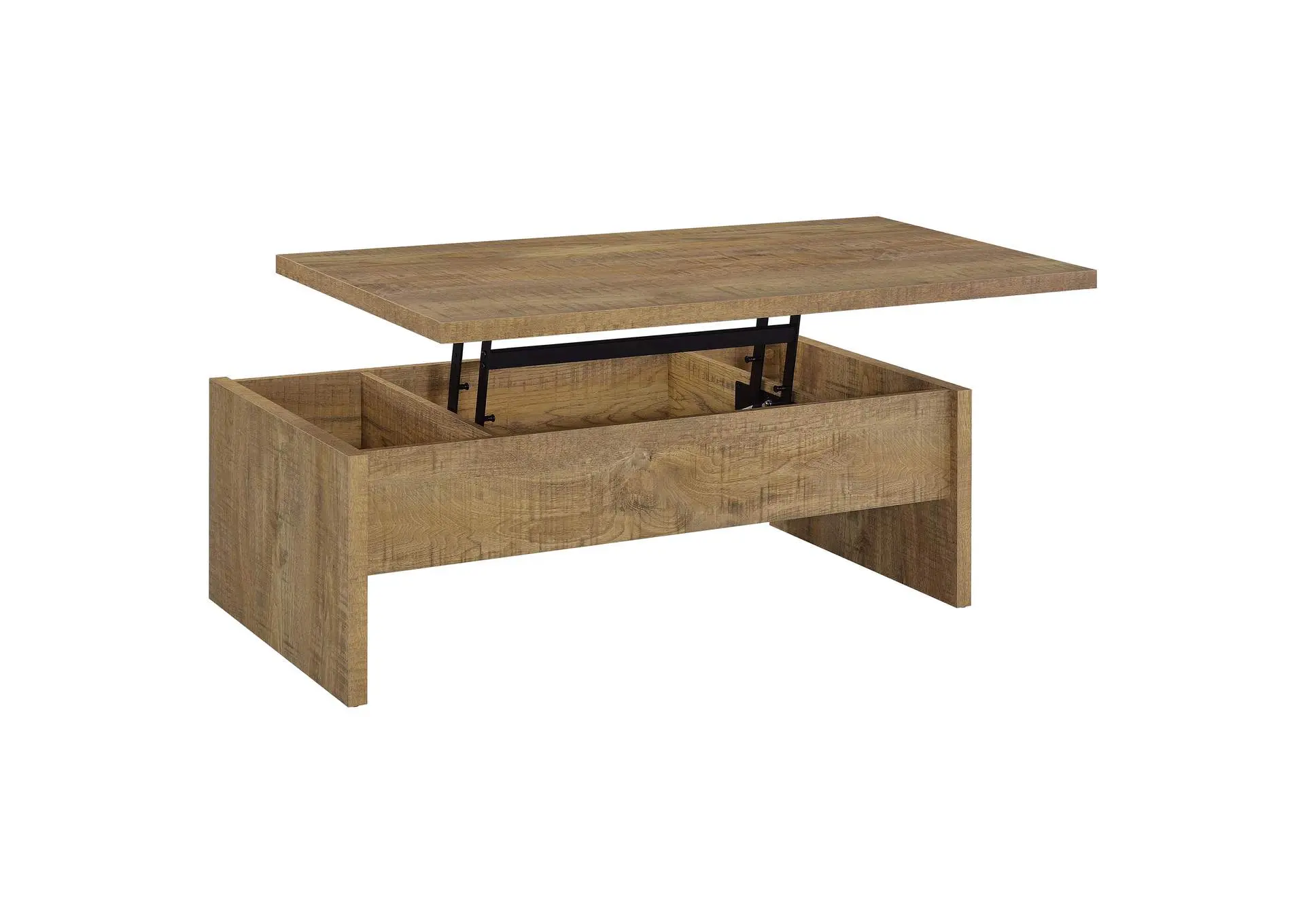 Canoga Engineered Wood Lift Top Cocktail Coffee Table Mango