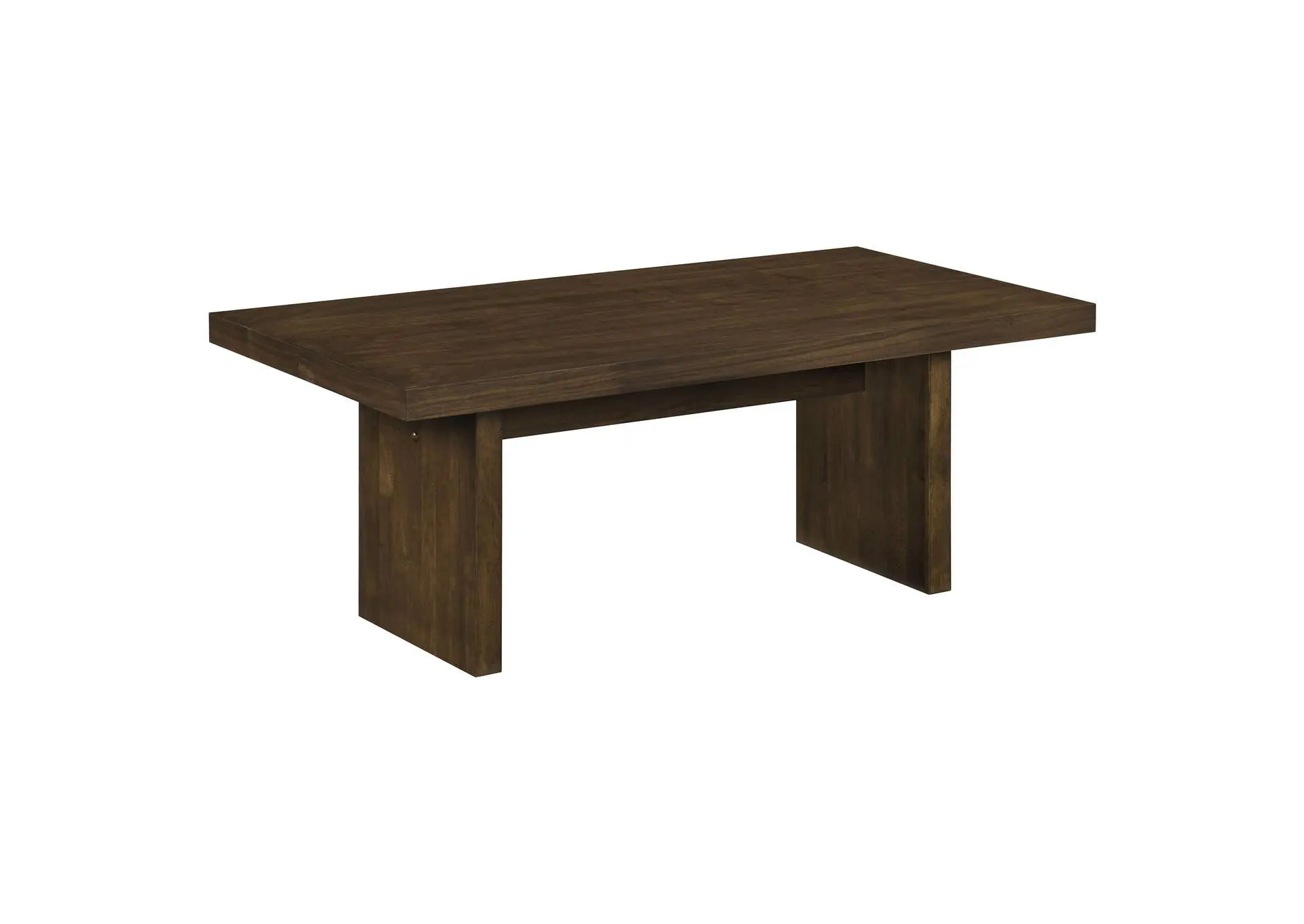 Decker 47-Inch Rectangular Cocktail Coffee Table Walnut