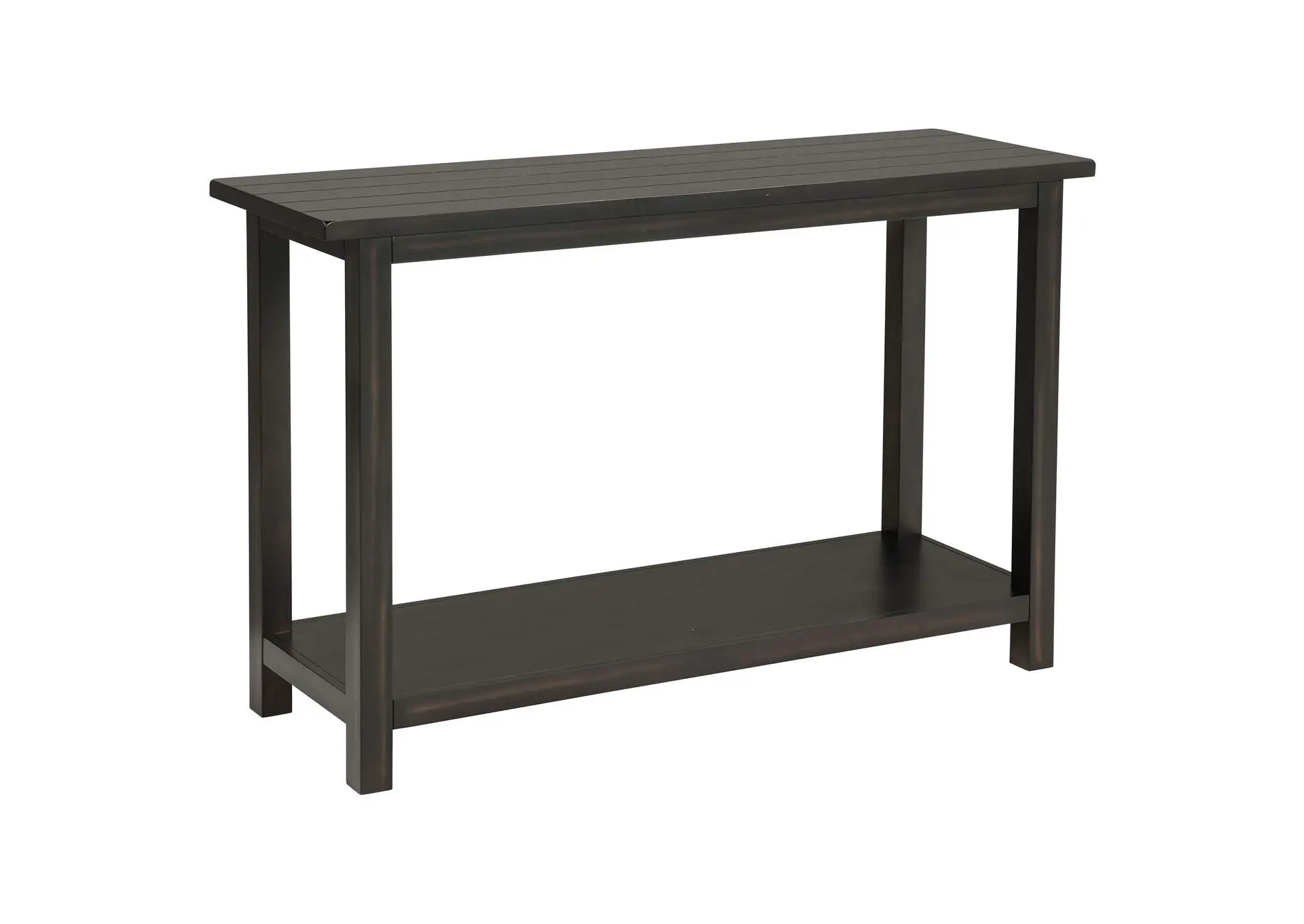 Payne Wood Entryway Sofa Console Table Java
