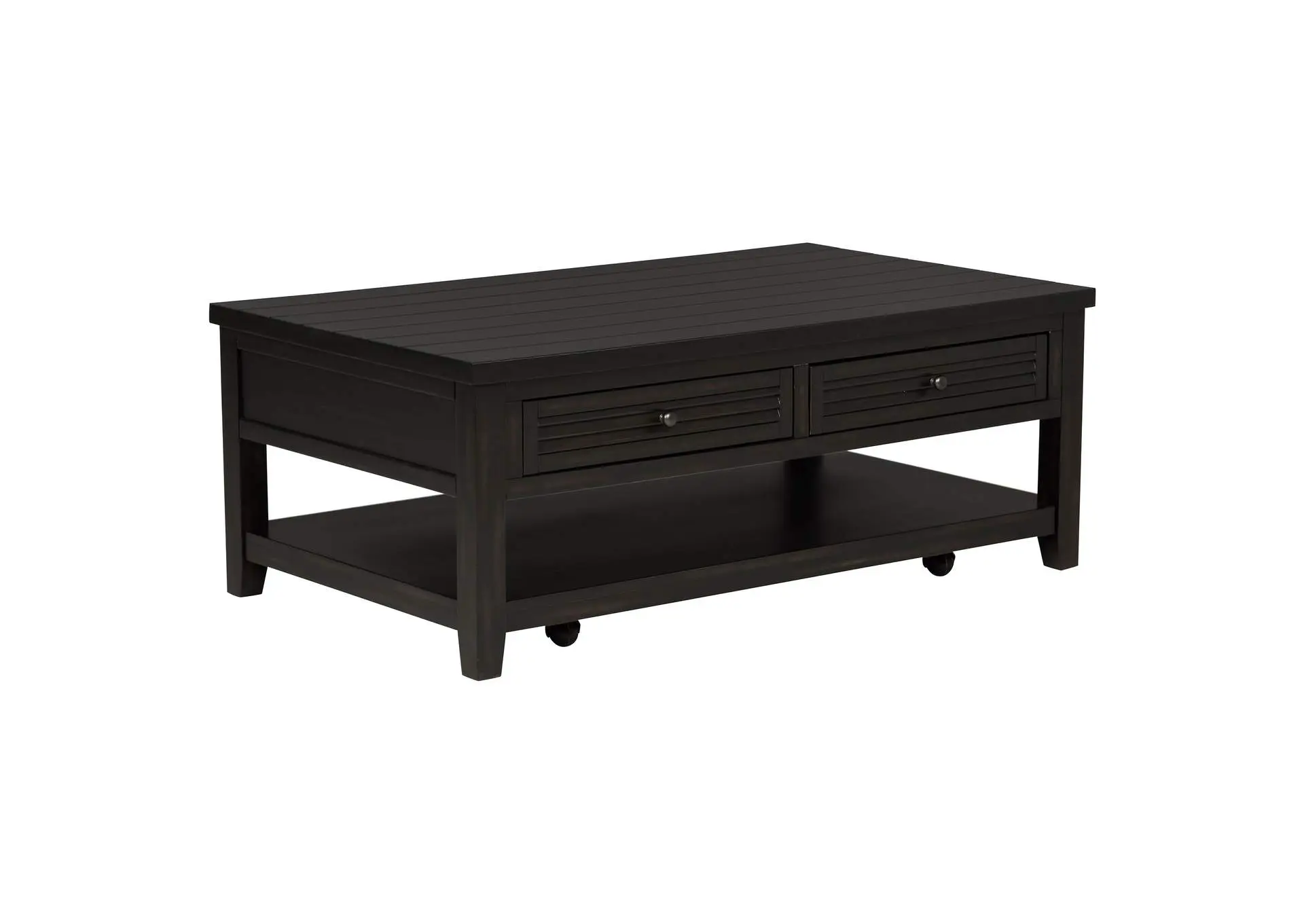 Concord 2-drawer Rectangular Coffee Table Distressed Java