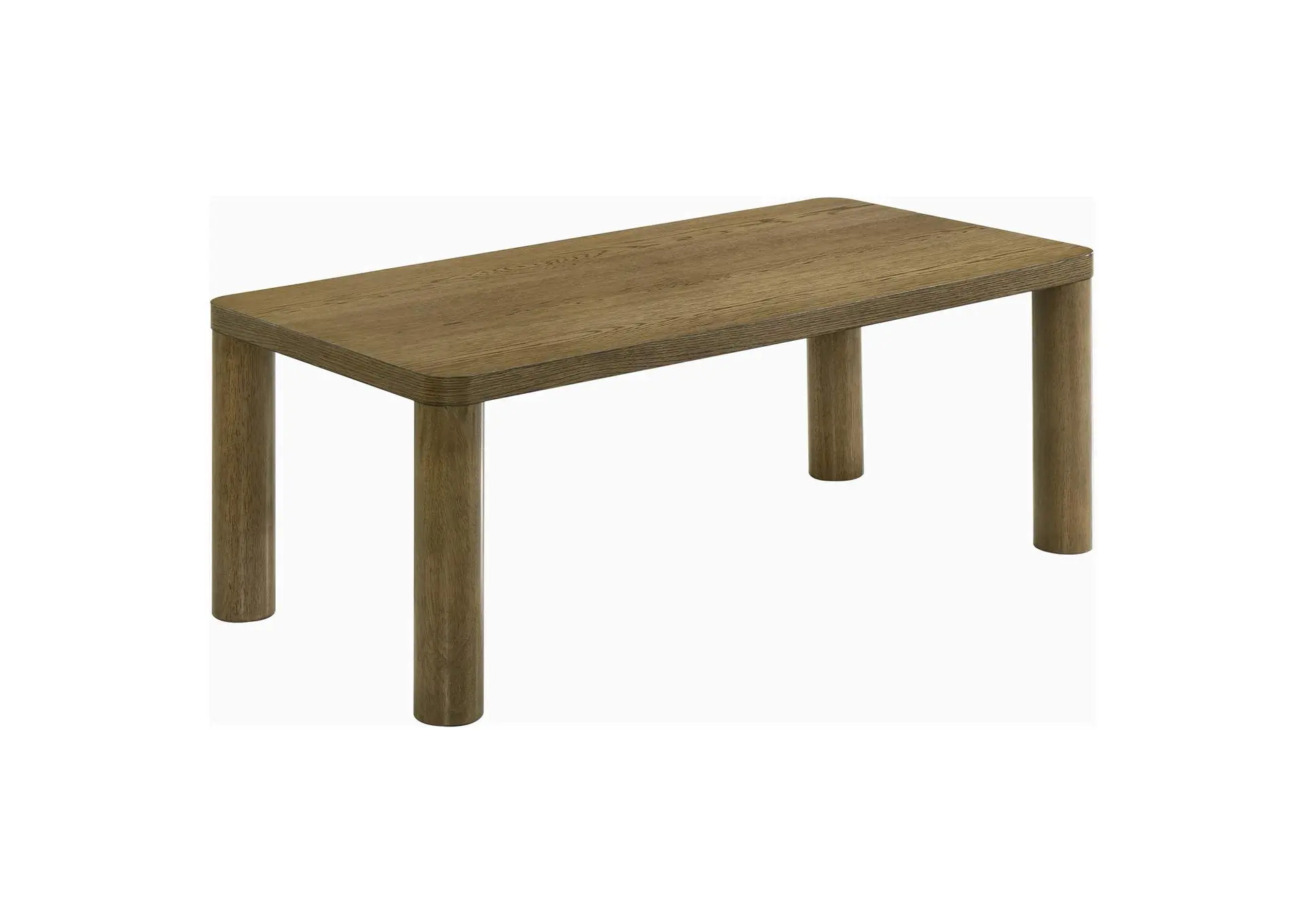 Castlewood Engineered Wood Cocktail Coffee Table Brown Oak