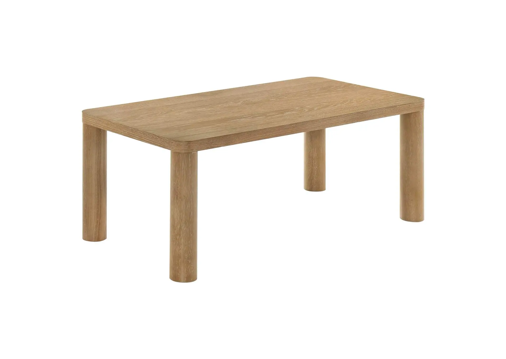 Castlewood Engineered Wood Cocktail Coffee Table Light Oak