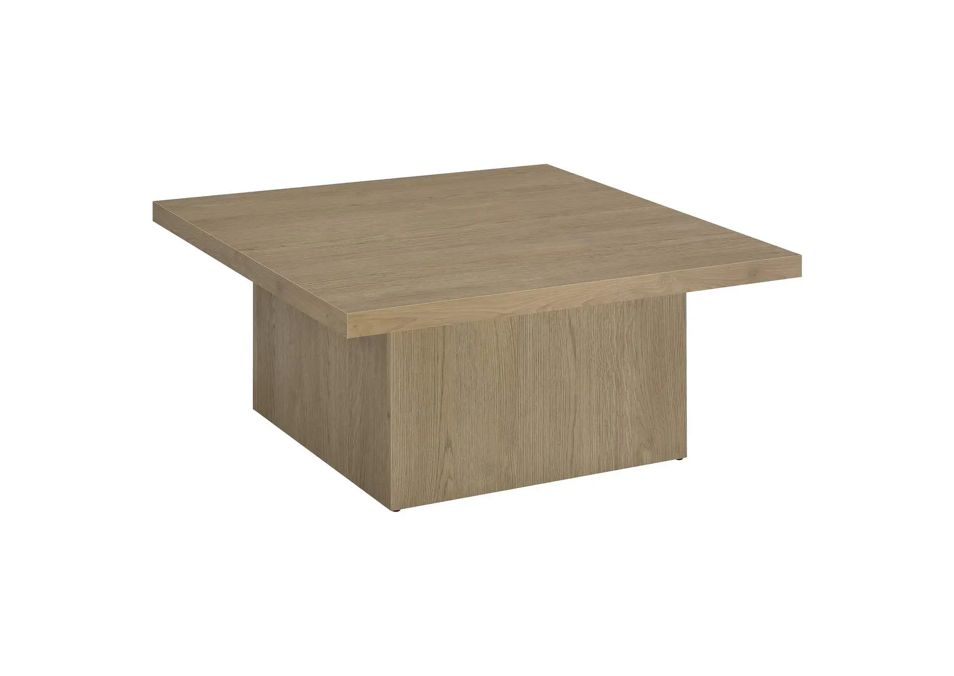 Devar Square Engineered Wood Cocktail Coffee Table Latte
