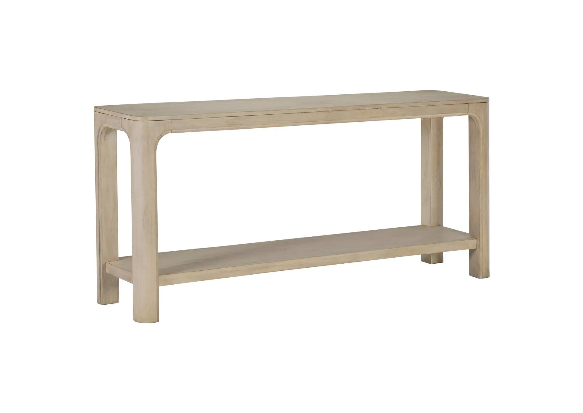 Solano 64-inch Entryway Console Sofa Table Weathered Mango