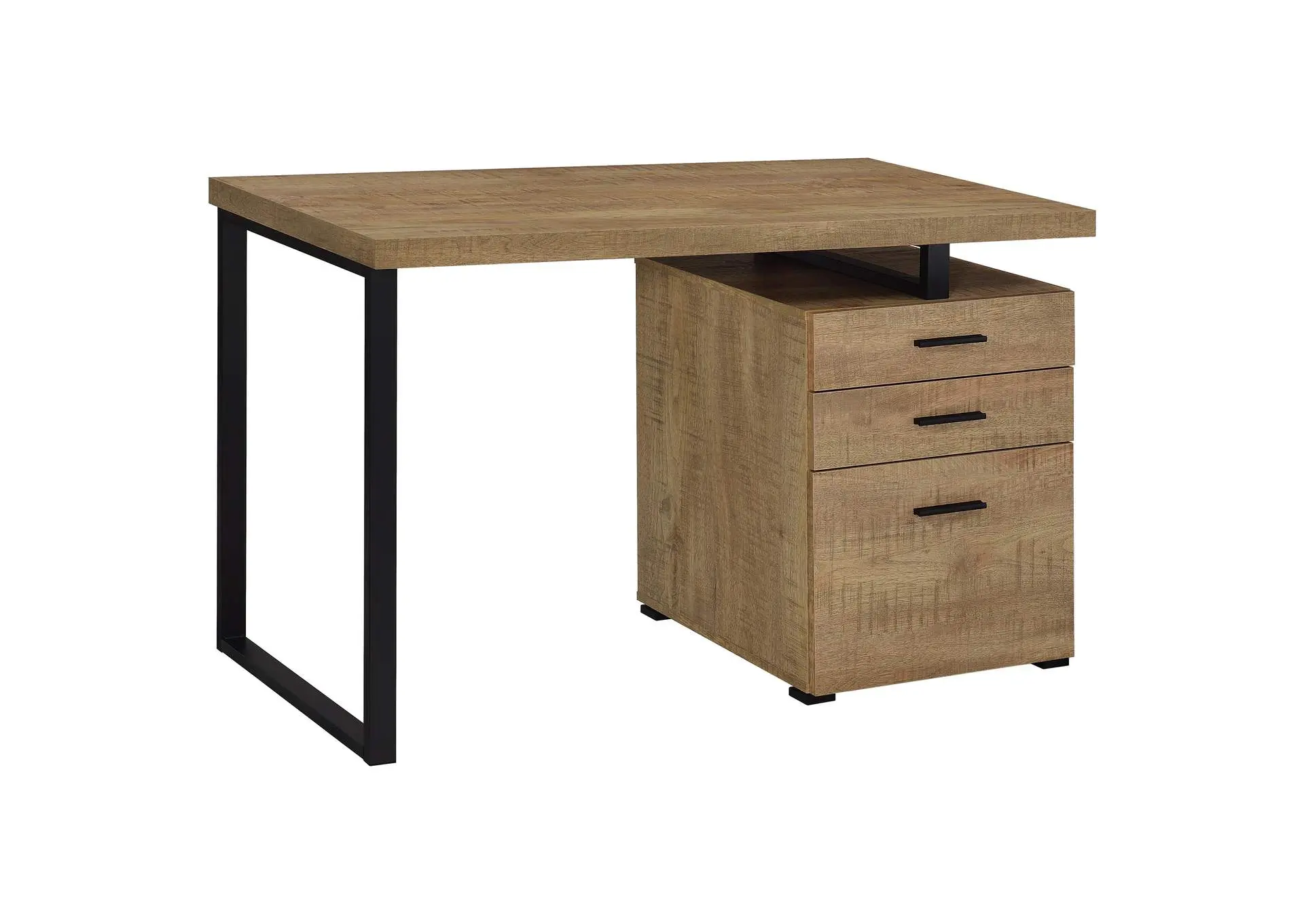 Brennan 47-inch 3-drawer Office Computer Desk Mango