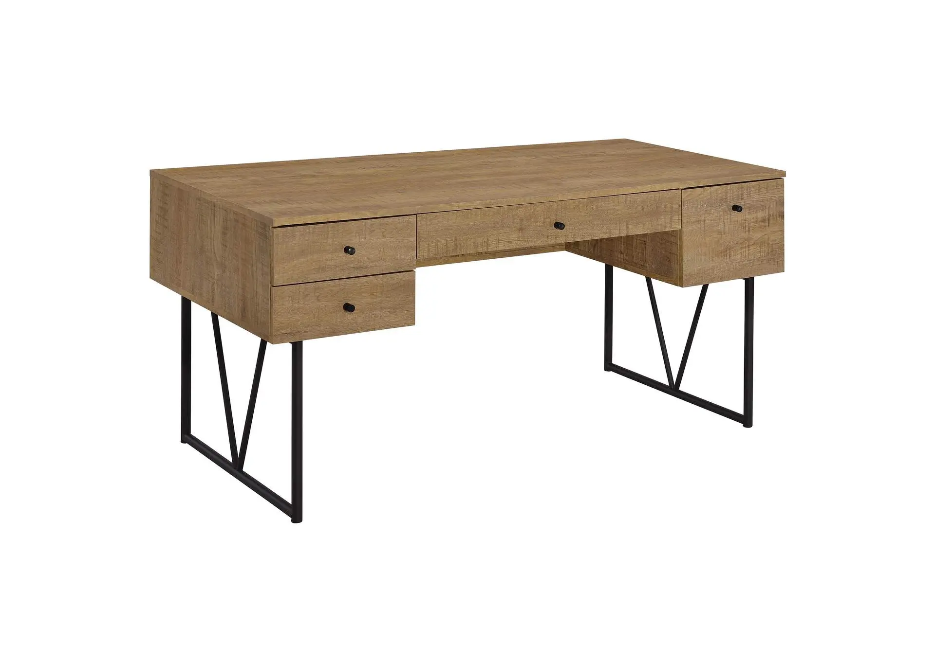 Analiese 63-inch 4-drawer Writing Desk Mango