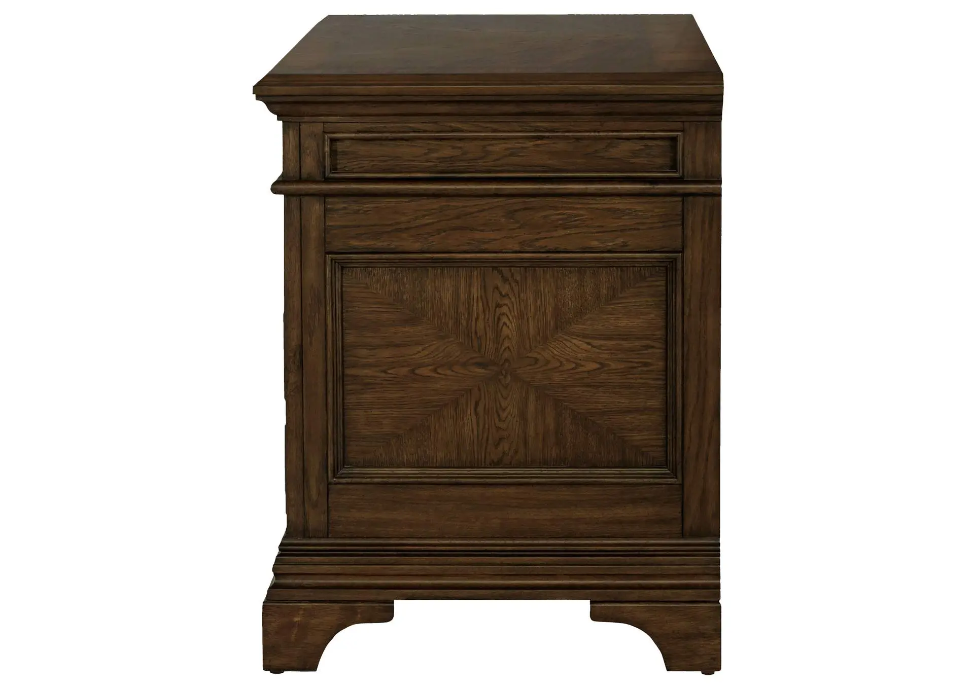 Hartshill 5-drawer Home Office File Cabinet Burnished Oak — view 5