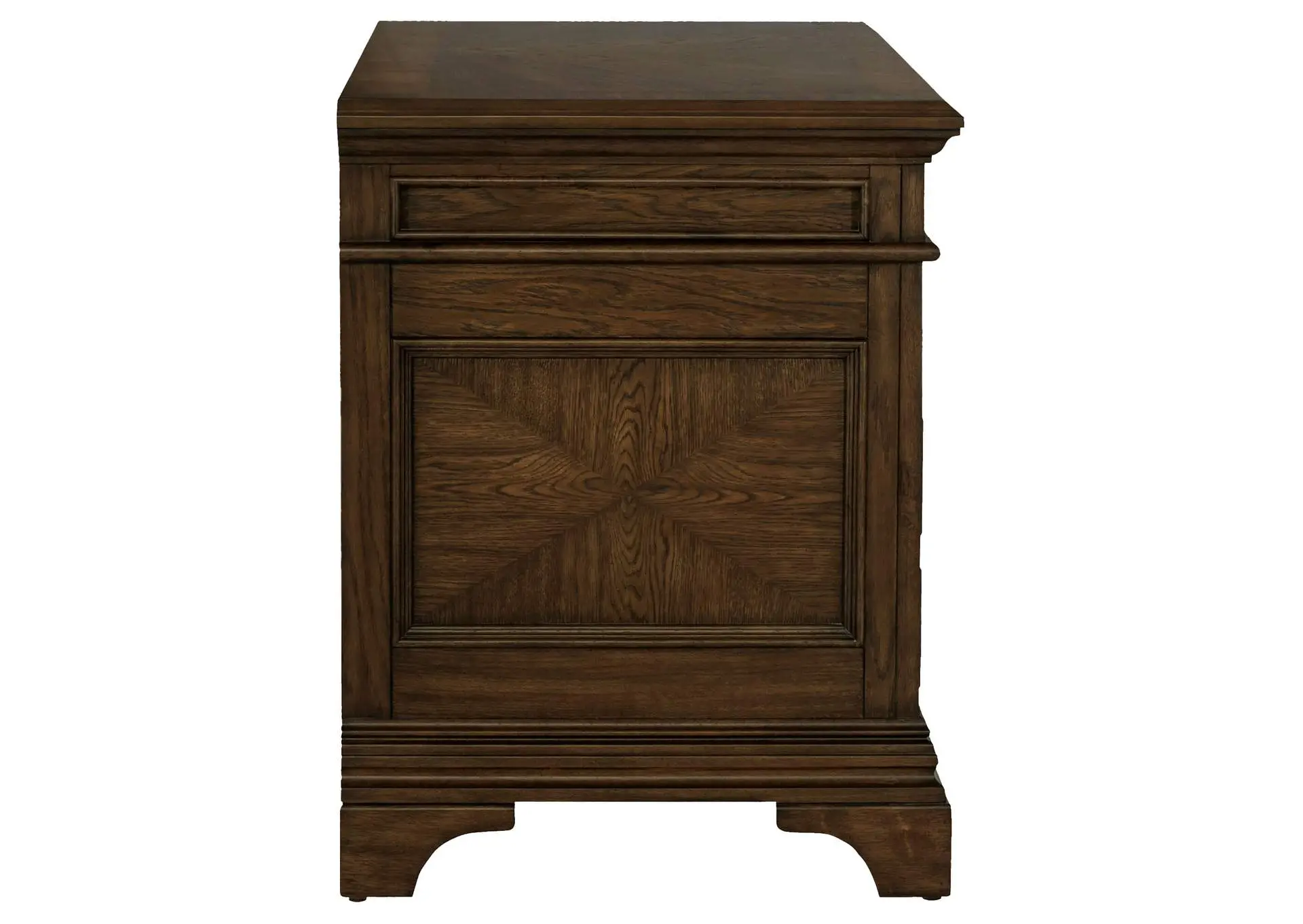 Hartshill 5-drawer Home Office File Cabinet Burnished Oak — view 8