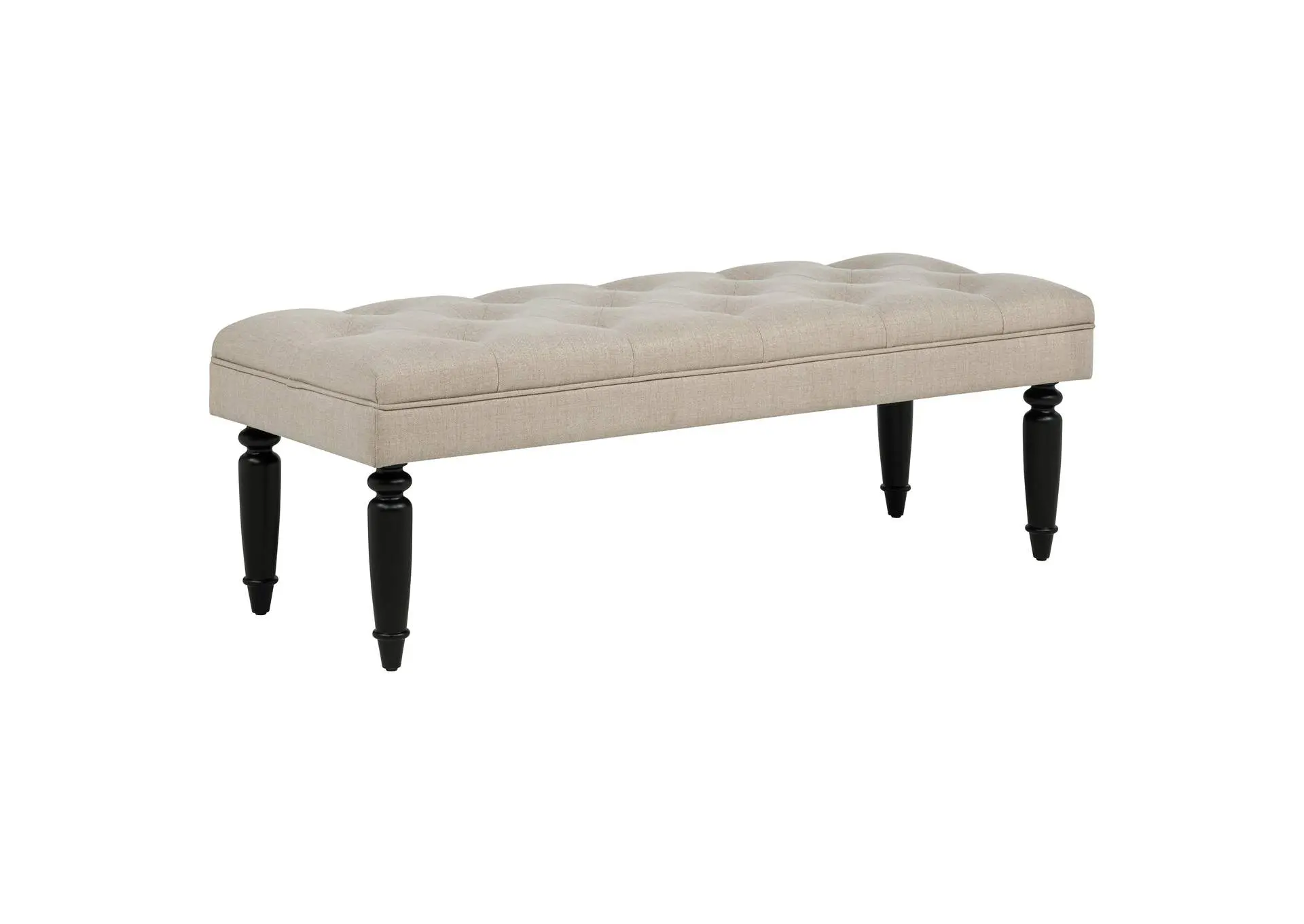 Marsha 52-inch Upholstered Entryway Accent Bench Latte