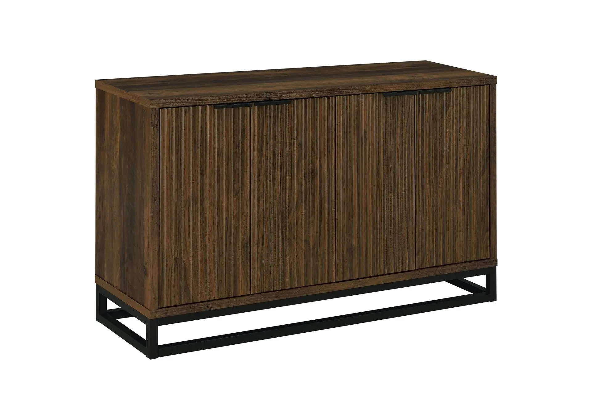 Ryatt 4-door Engineered Wood Accent Cabinet Dark Pine