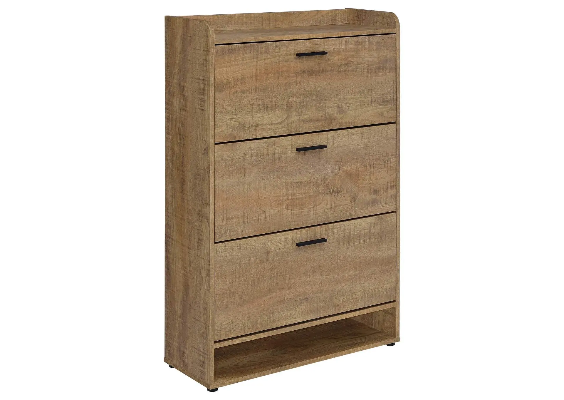 Denia 3-tier Engineered Wood Shoe Cabinet Mango