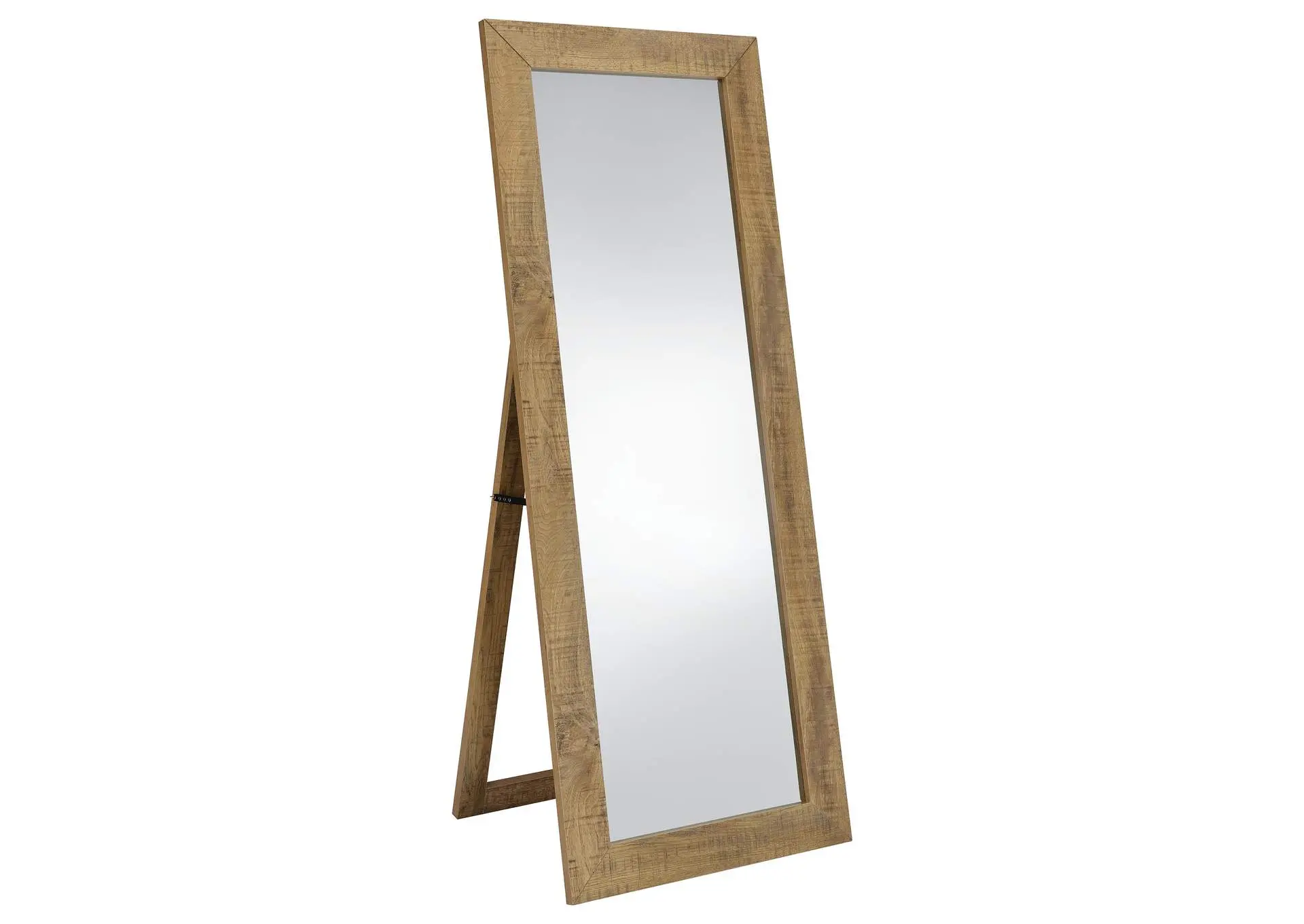 Cadence Tempered Glass Full Length Standing Mirror Mango