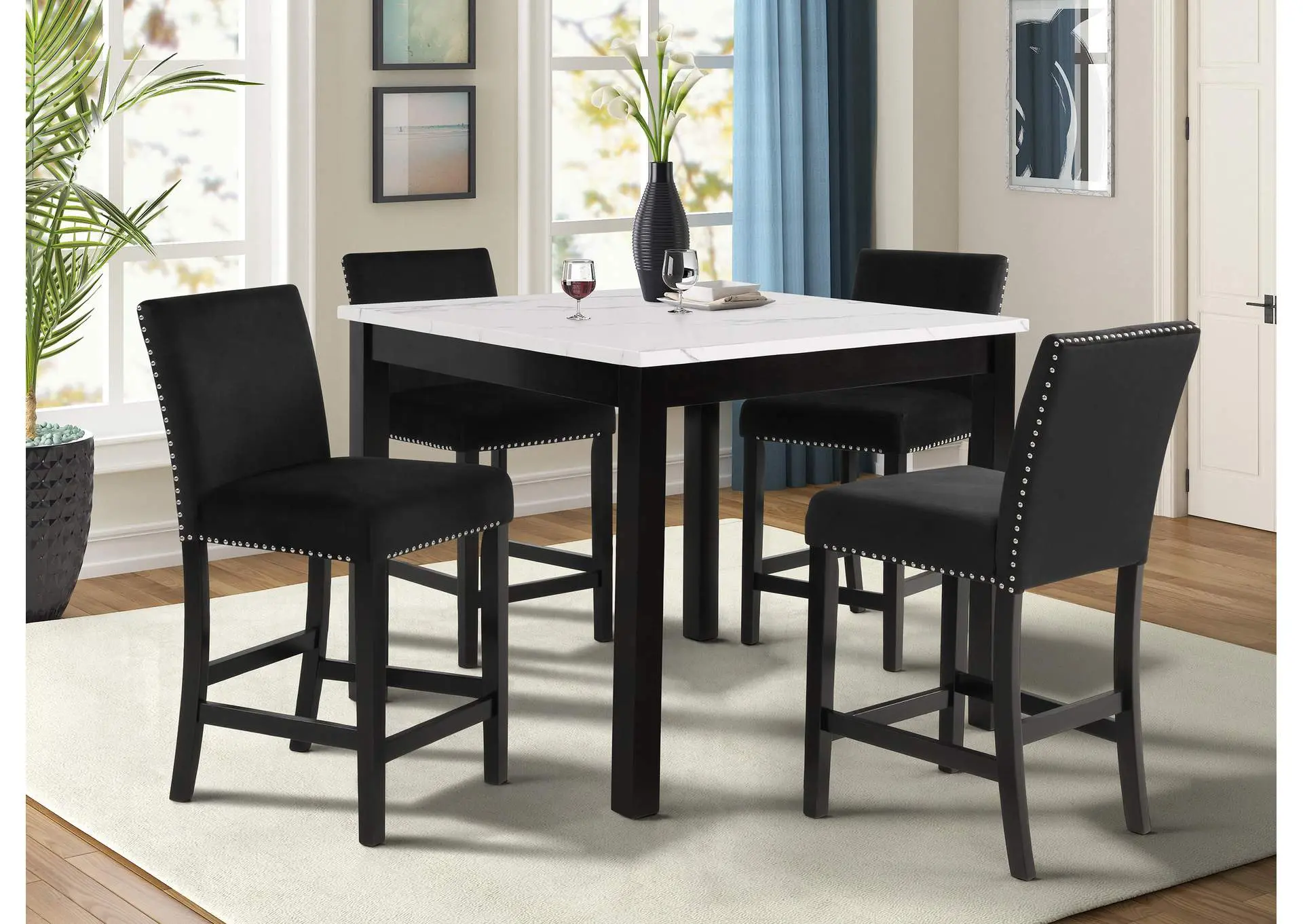 LENNON 5-PACK COUNTER HEIGHT TABLE