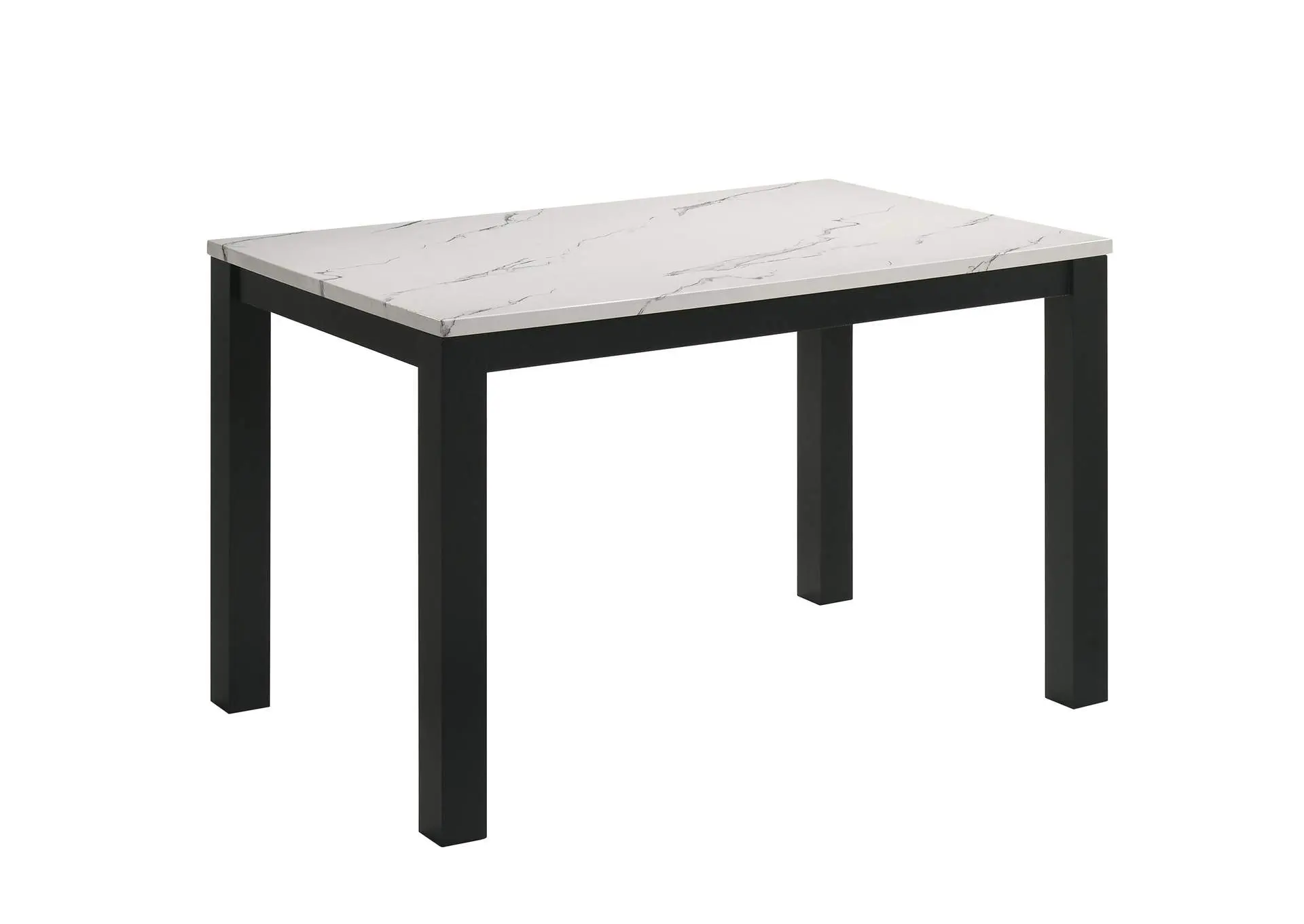 RESIA 5-PIECE DINING SET - BLACK