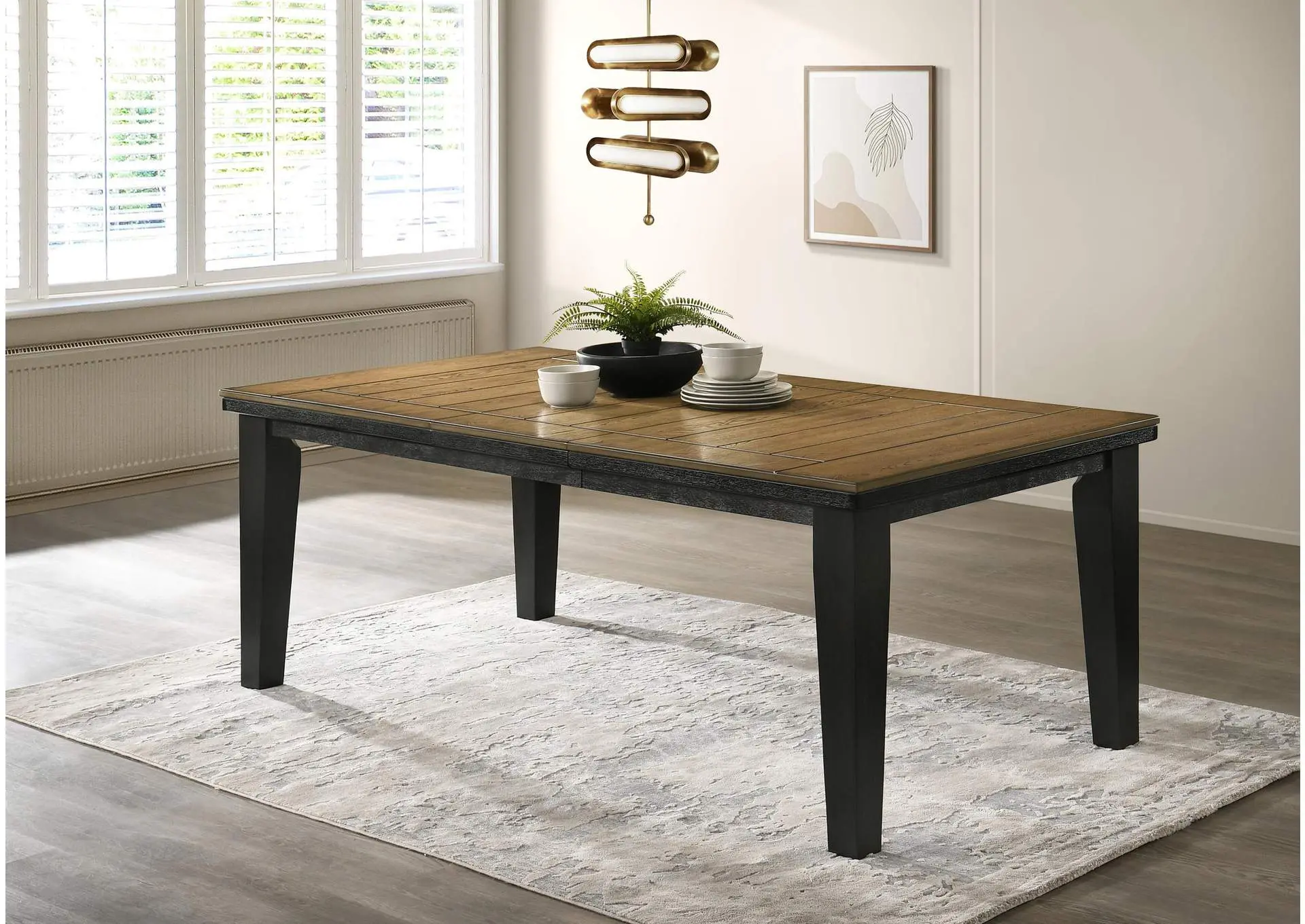 BARDSTOWN 5-PIECE DINING SET - CHARCOAL