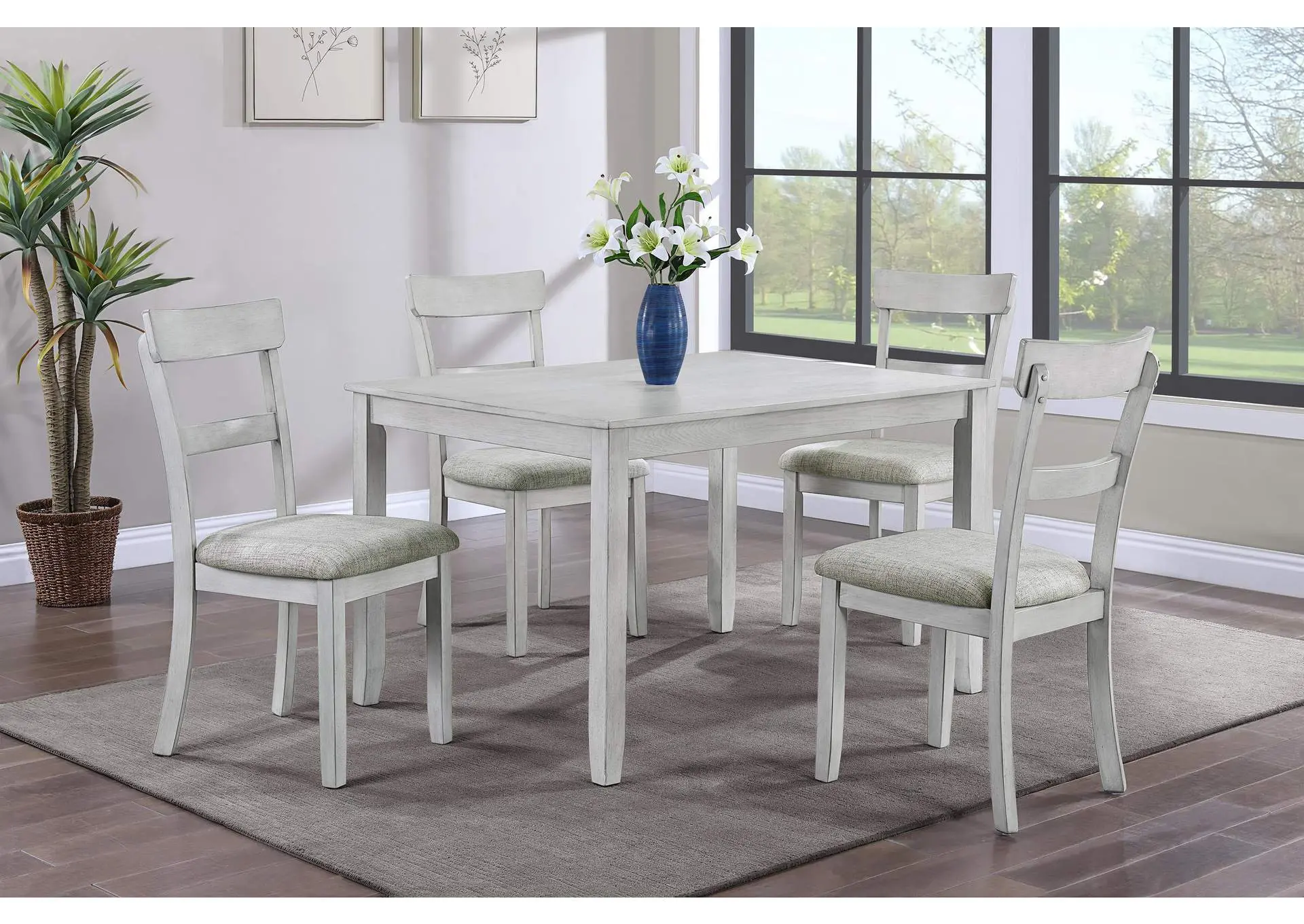 HENDERSON 5-PACK DINETTE SET - DRIFTWOOD