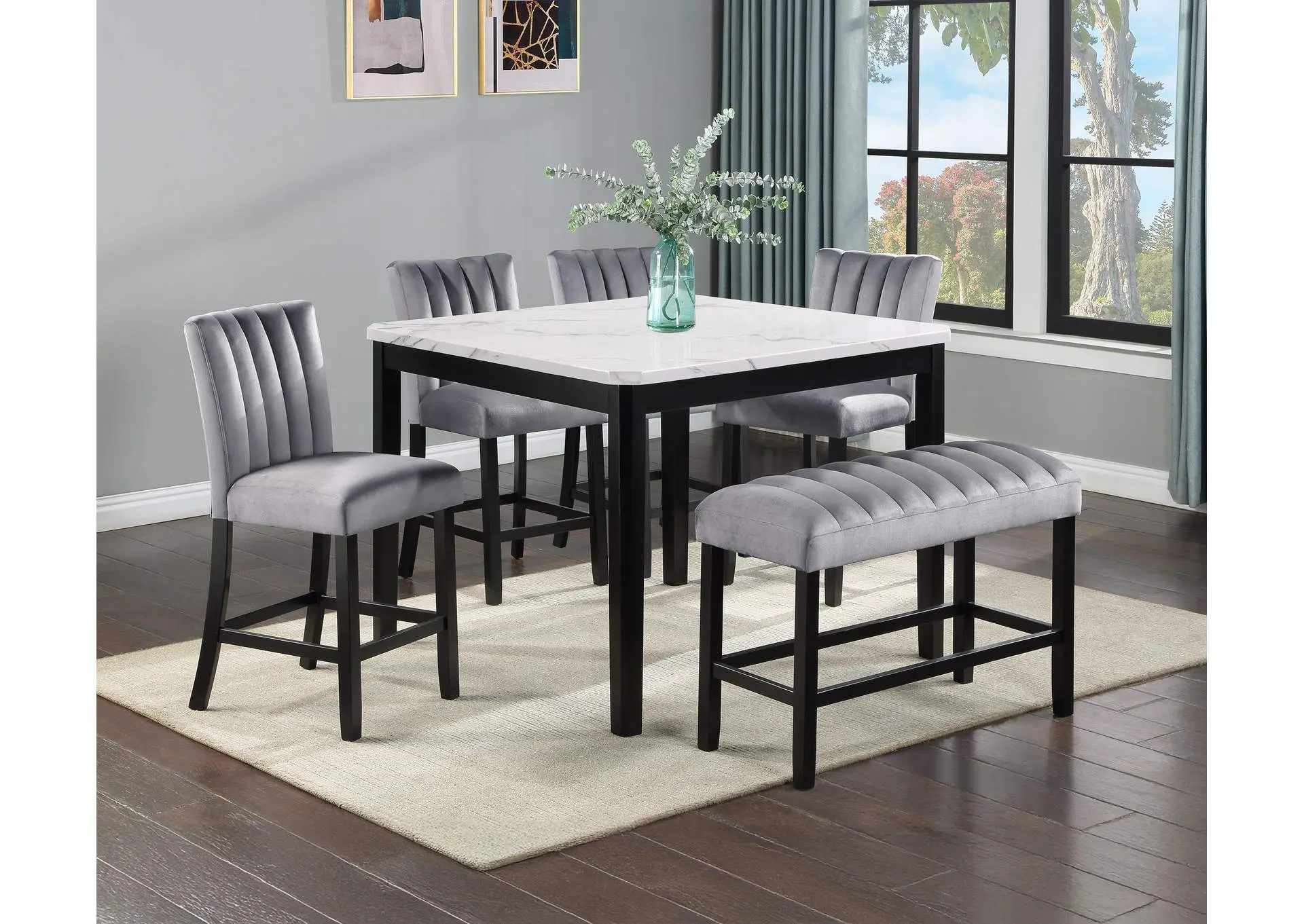 PASCAL COUNTER HEIGHT CHAIR